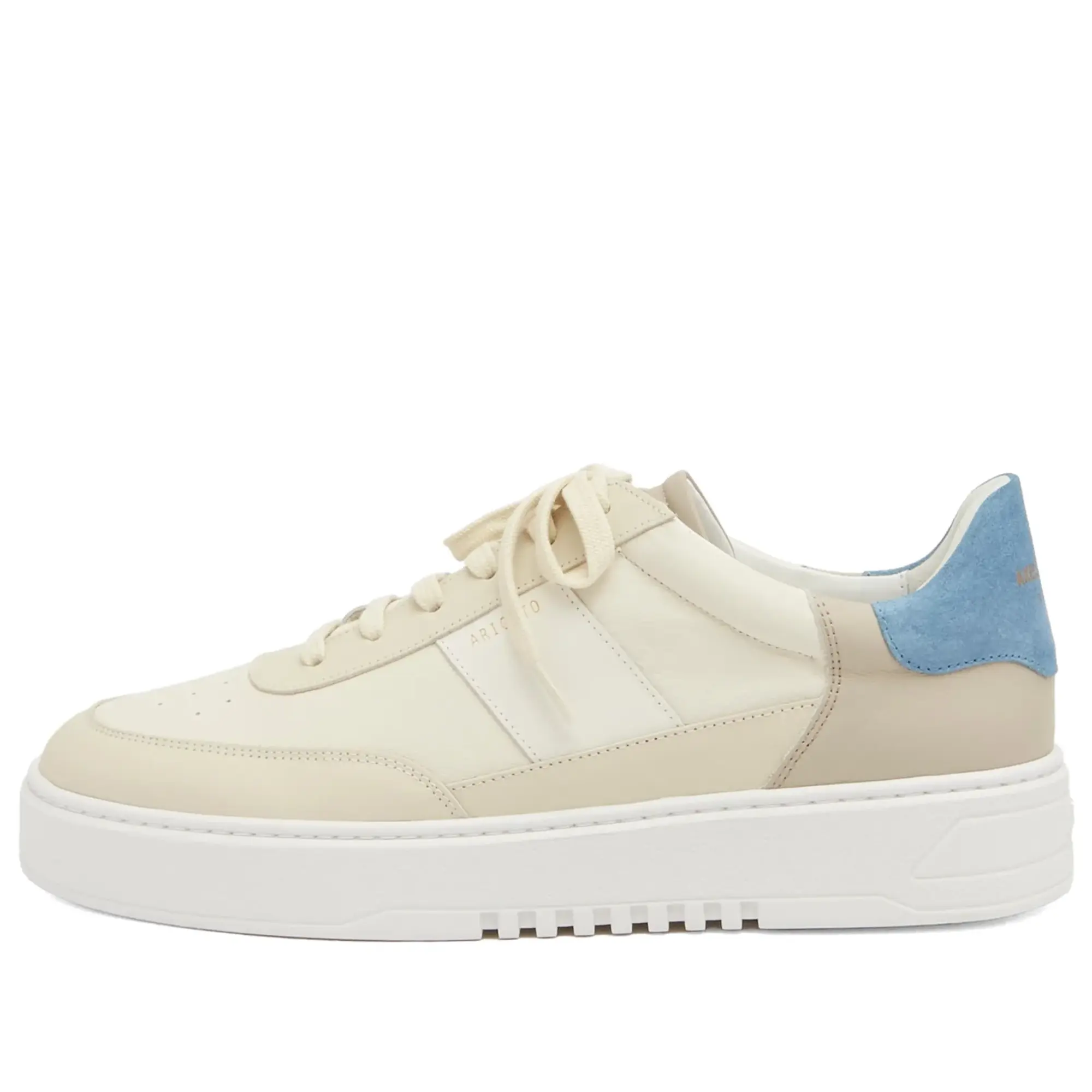 Axel Arigato Men's Orbit Vintage Sneaker Beige/Light Blue