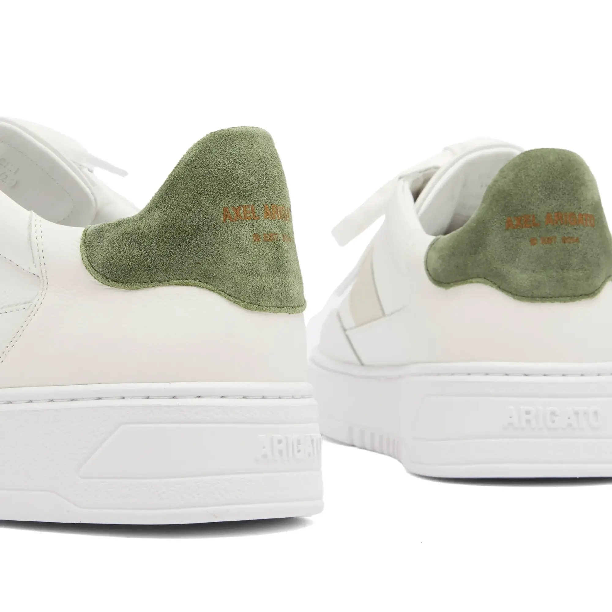 Axel Arigato Men's Orbit Vintage Sneaker White/Light Green