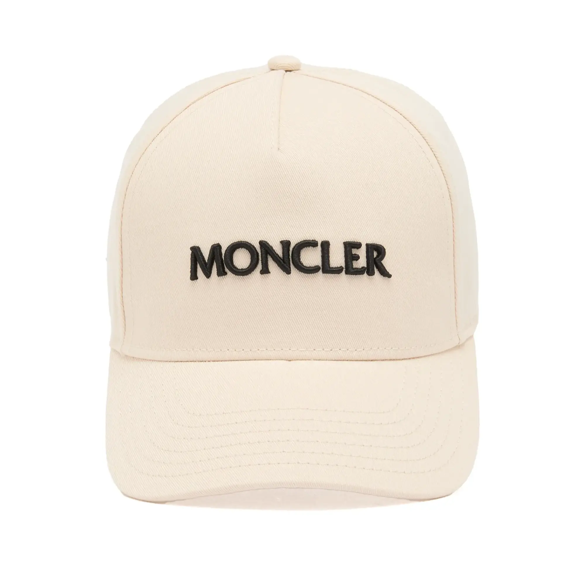 Moncler Men's Cotton Gaberdine 'Moncler Men's' Cap White