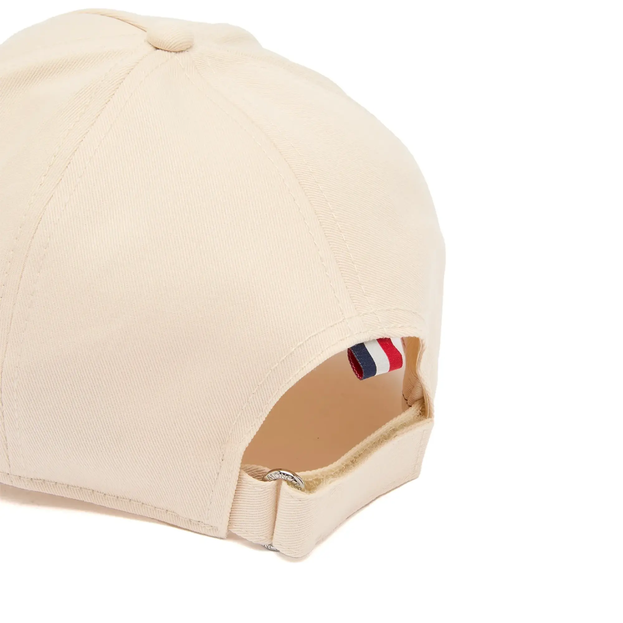Moncler Men's Cotton Gaberdine 'Moncler Men's' Cap White