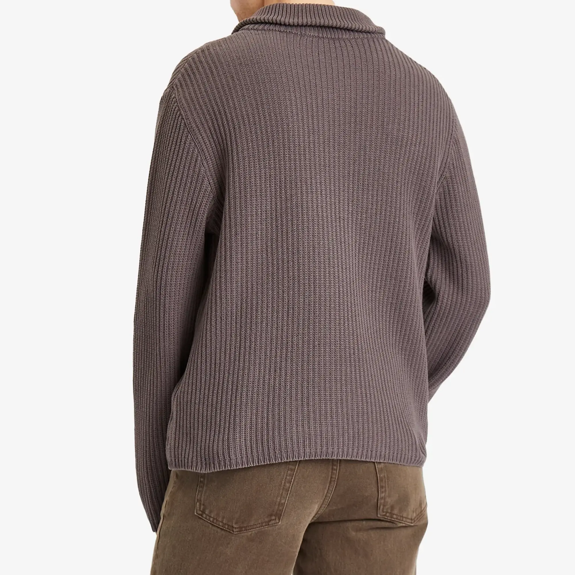 Our Legacy Men's Navigator Polo Wet Bark Dry Cotton