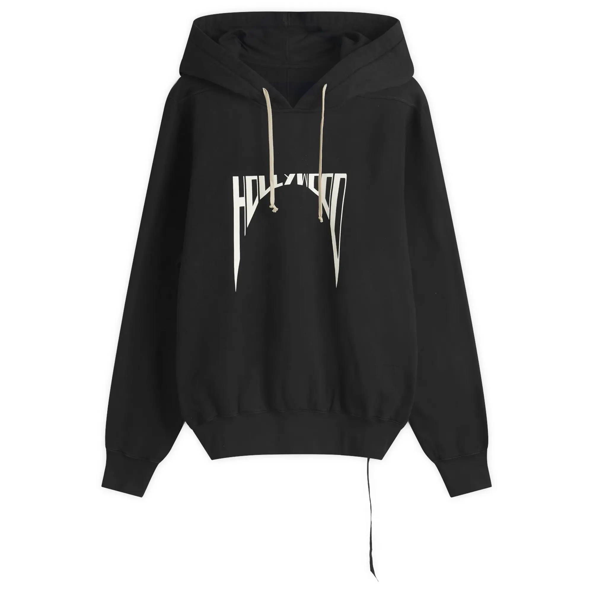 Rick Owens DRKSHDW Men's Oversized Hoodie Black/Milk