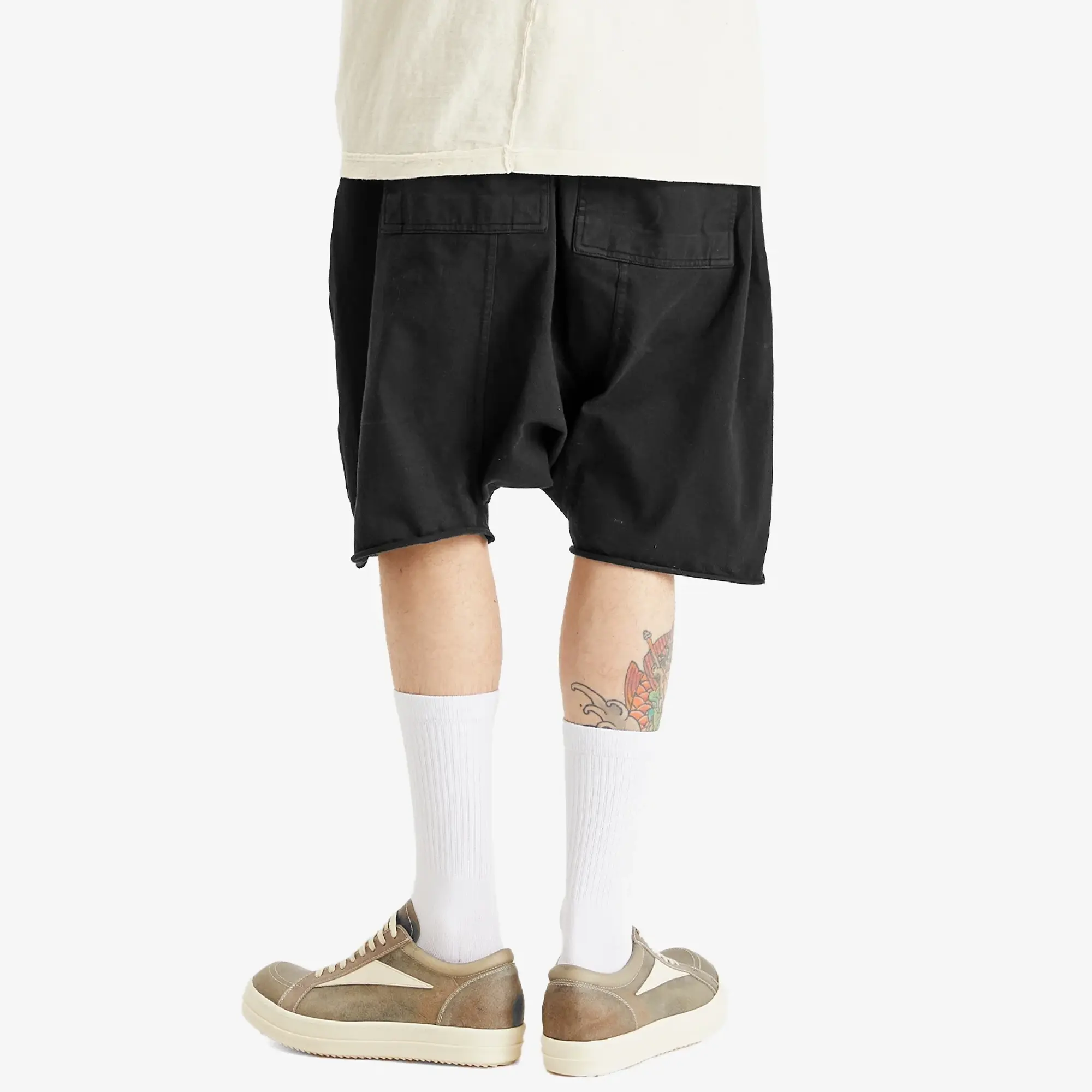 Rick Owens Men's DRKSHDW Drawstring Pods Black