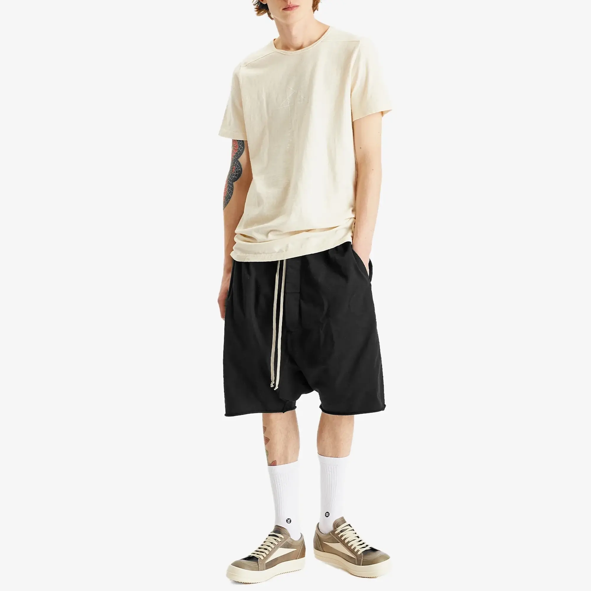Rick Owens Men's DRKSHDW Drawstring Pods Black