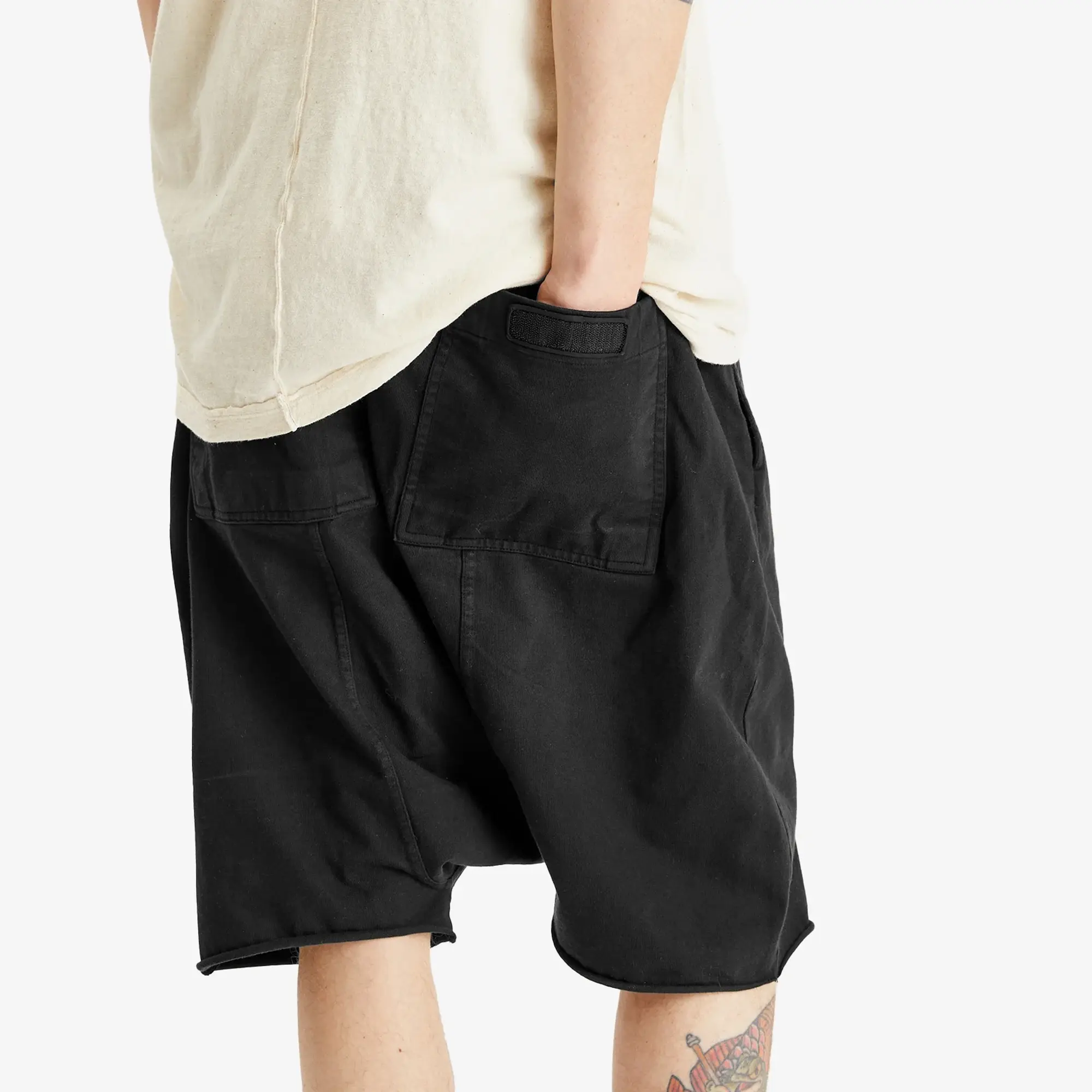 Rick Owens Men's DRKSHDW Drawstring Pods Black
