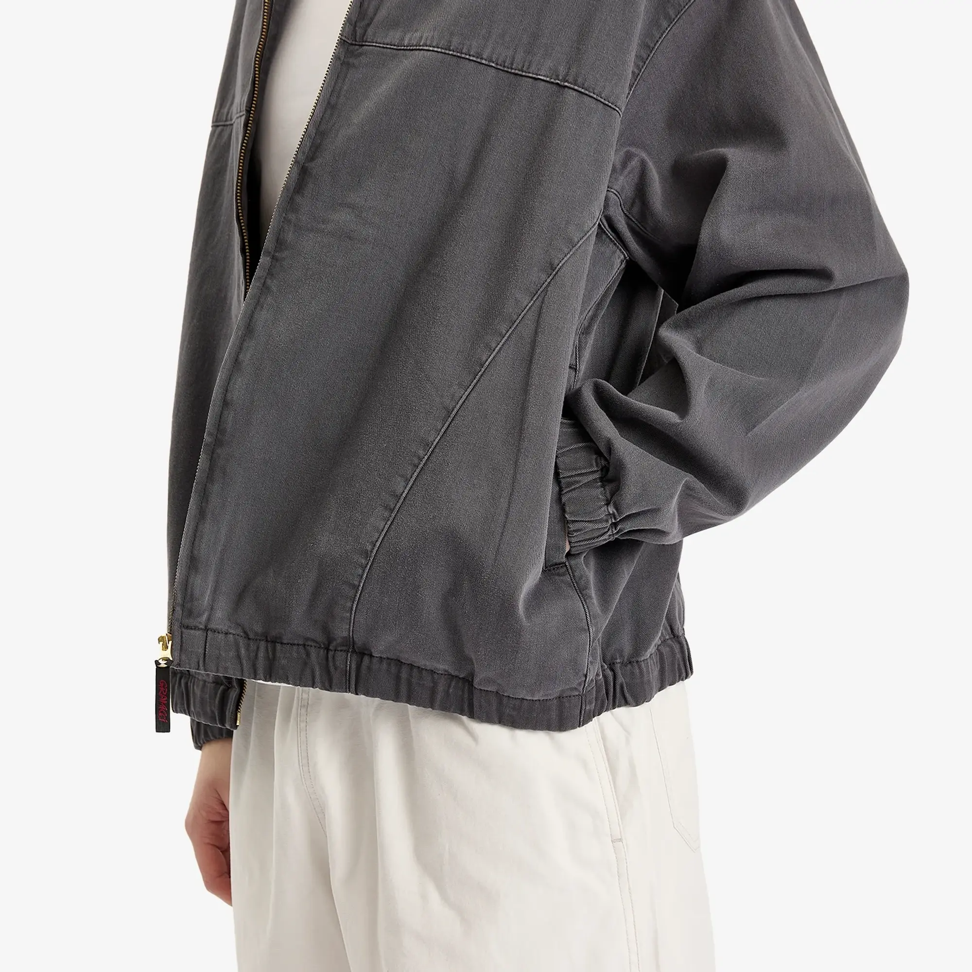 Gramicci Men's Twill-Around Jacket Fossil Grey Pigment