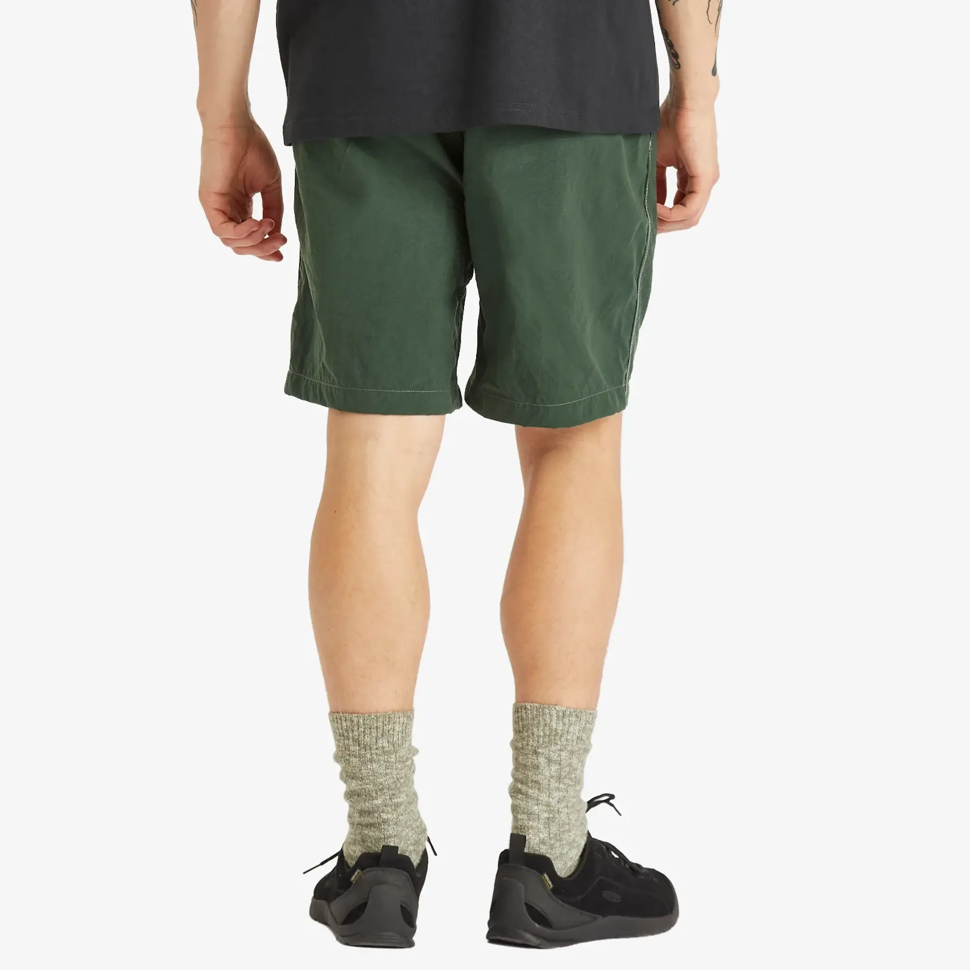 Gramicci Men's x and wander Nylon G-Short Green