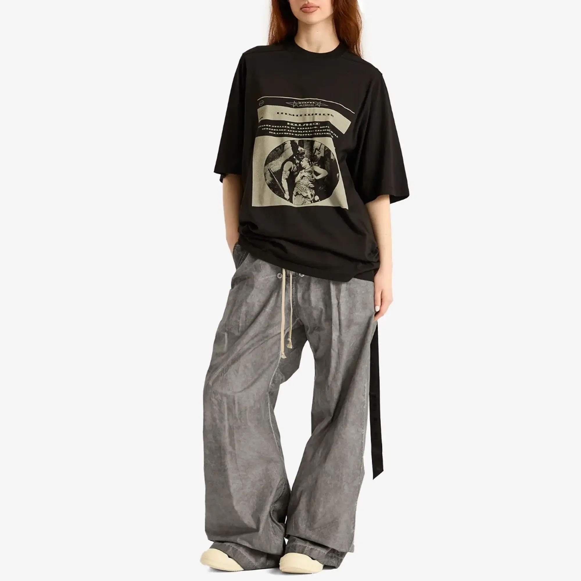 Rick Owens DRKSHDW Women's Geth Belas Trousers Darkdust