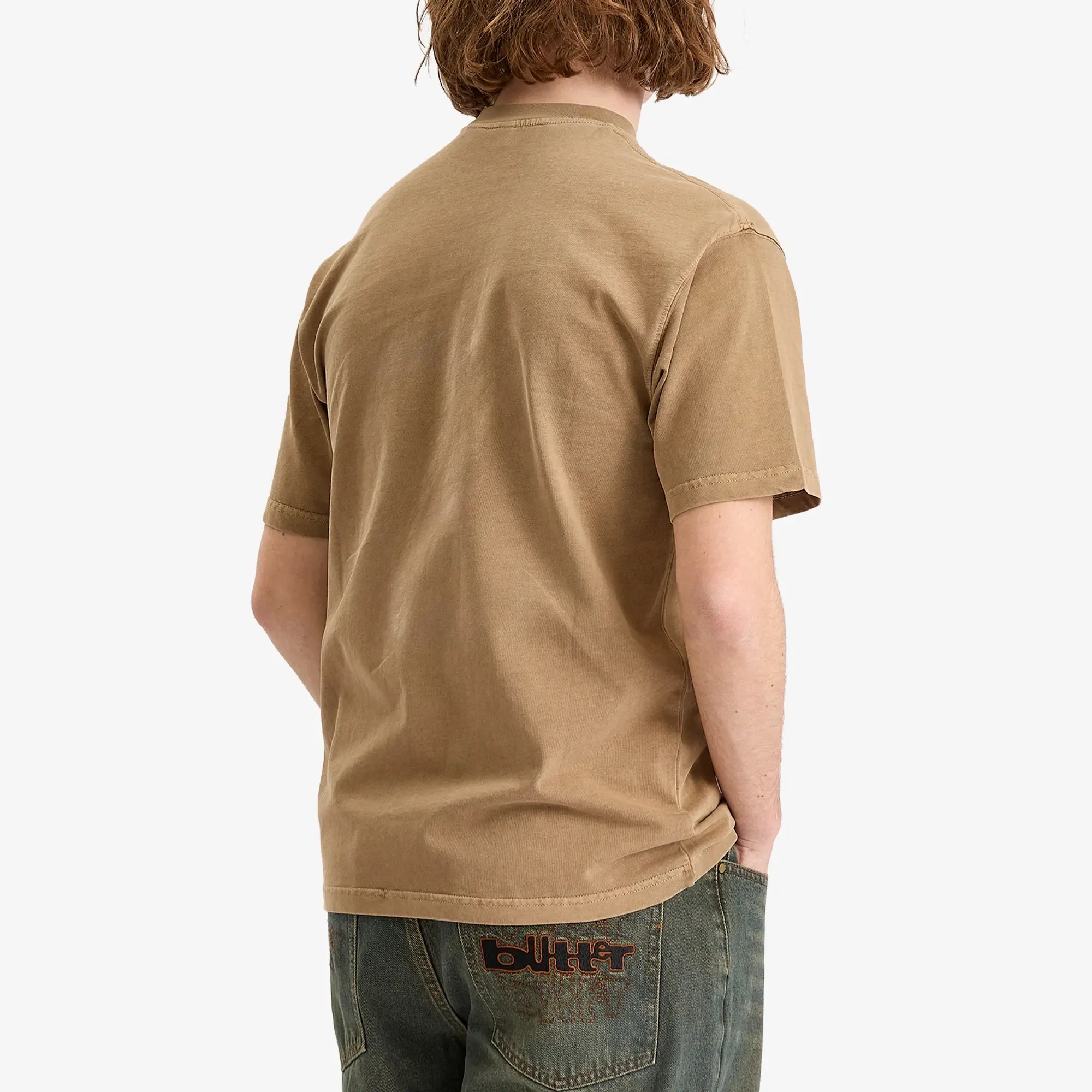Butter Goods Men's Basic T-Shirt Washed Tan