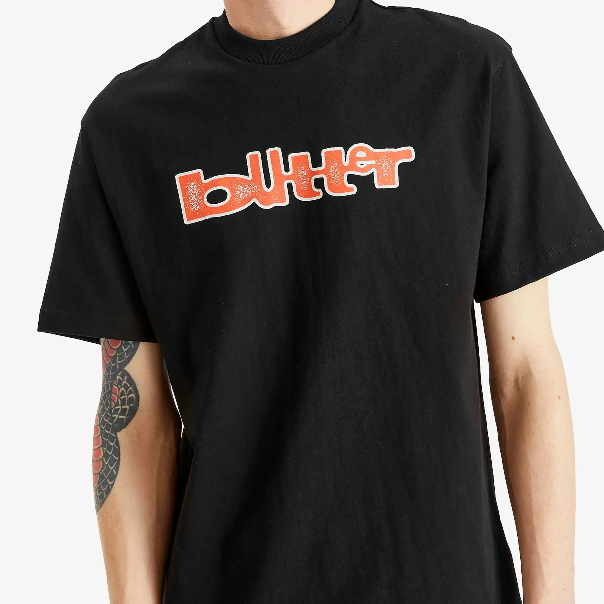 Butter Goods Men's Warped T-Shirt Black