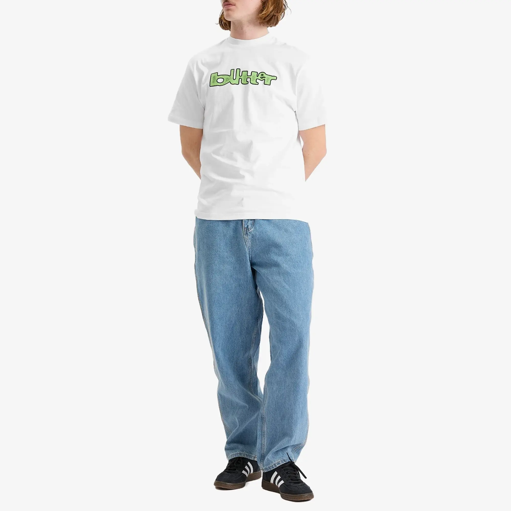 Butter Goods Men's Warped T-Shirt White