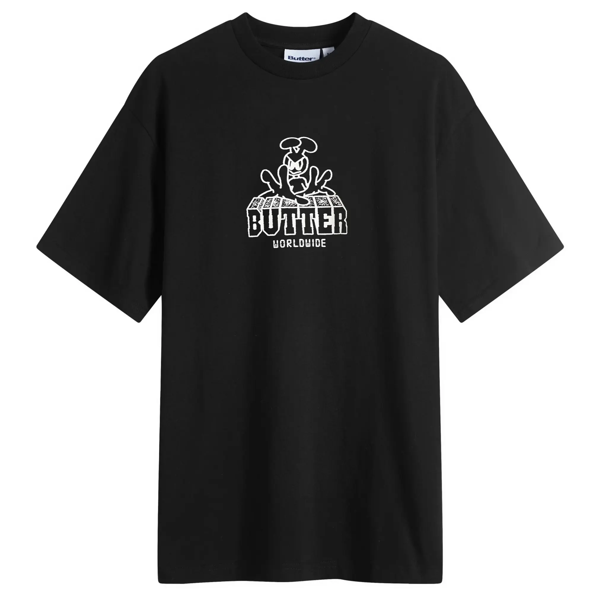 Butter Goods Men's Alien T-Shirt Black