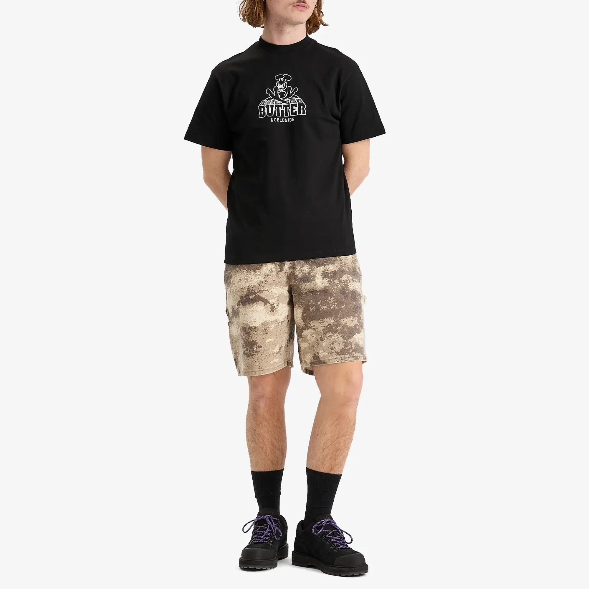 Butter Goods Men's Alien T-Shirt Black