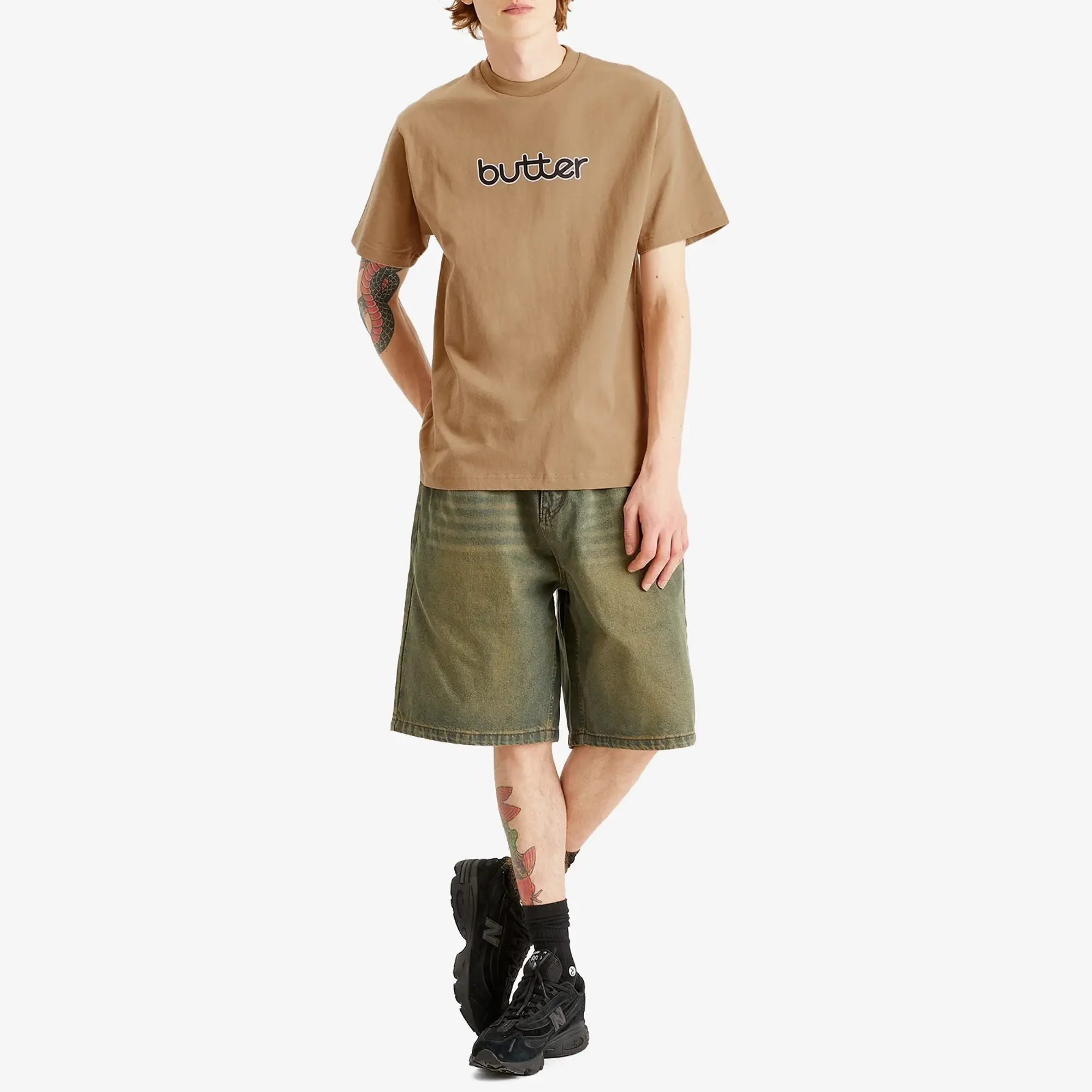 Butter Goods Men's Alpine T-Shirt Stone