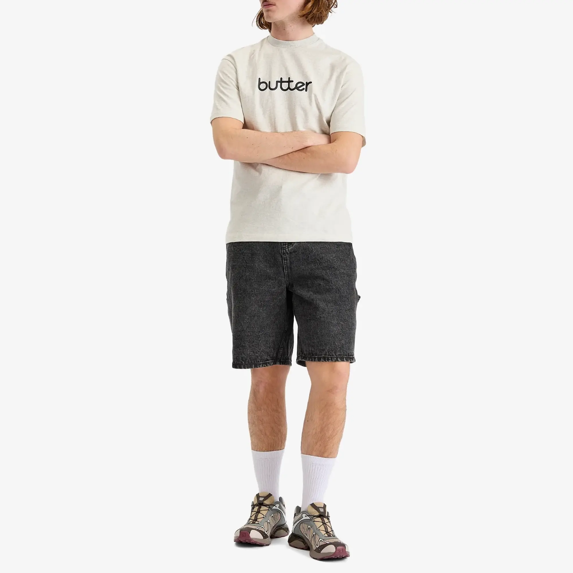 Butter Goods Men's Alpine T-Shirt Ash