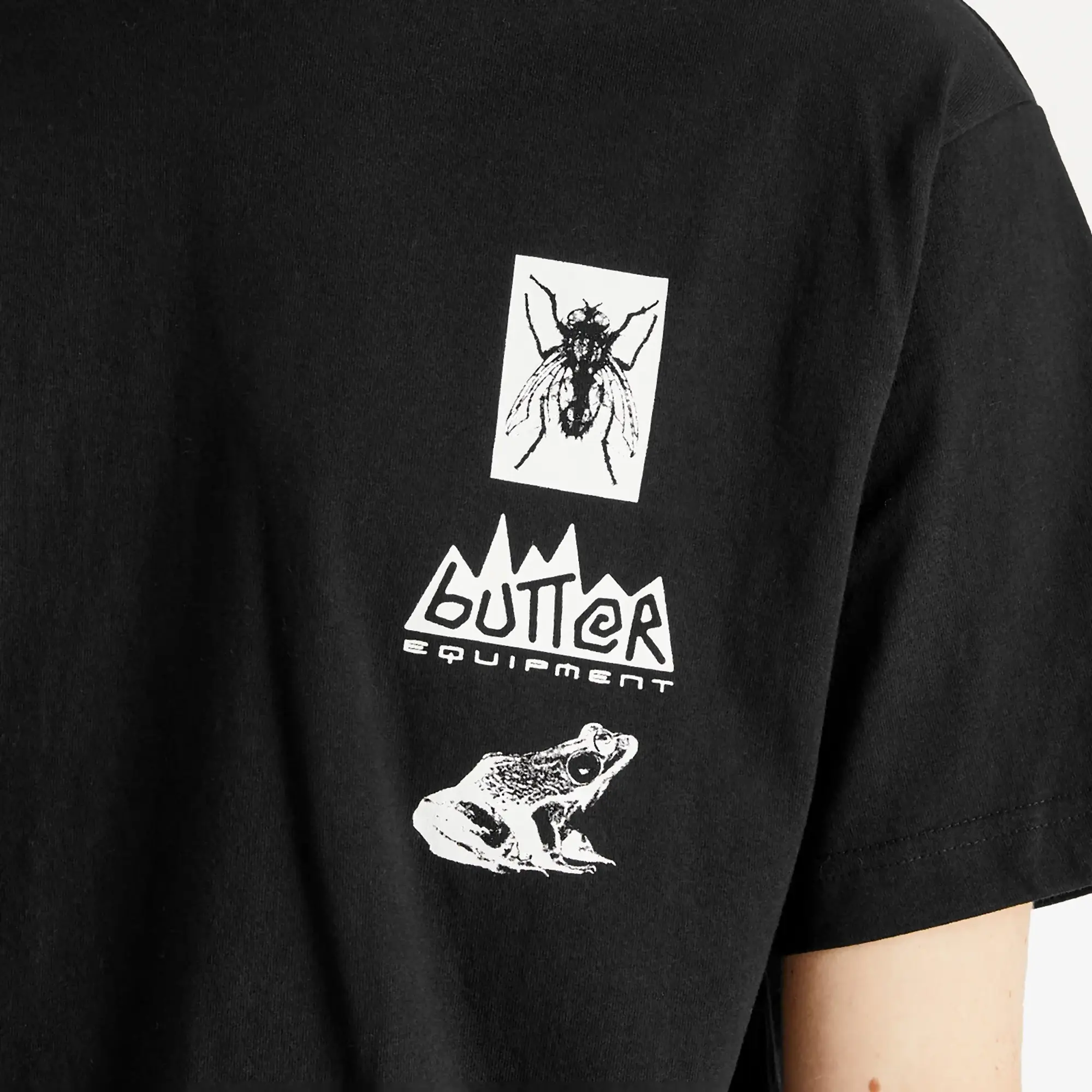 Butter Goods Men's Nature Study T-Shirt Black