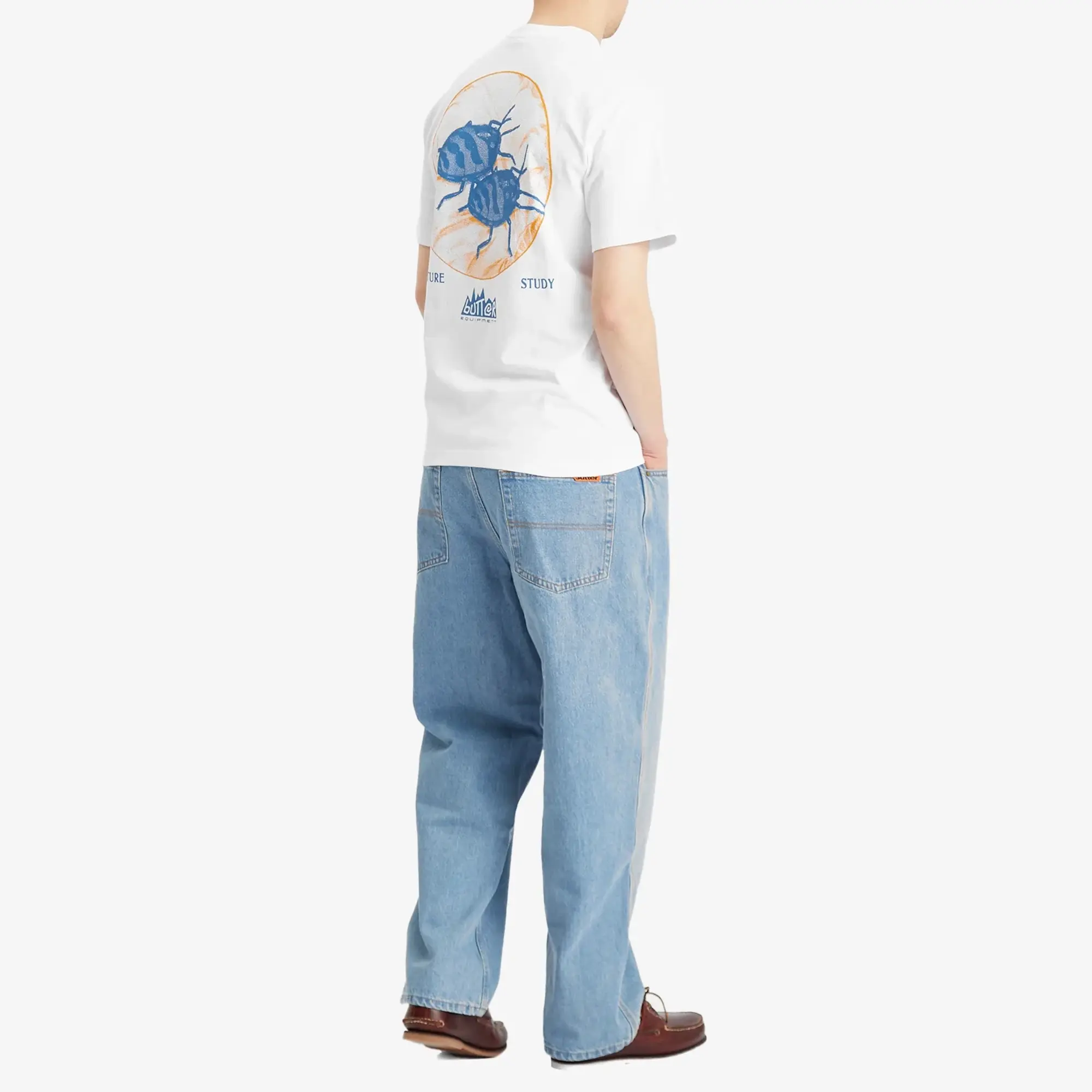 Butter Goods Men's Nature Study T-Shirt White