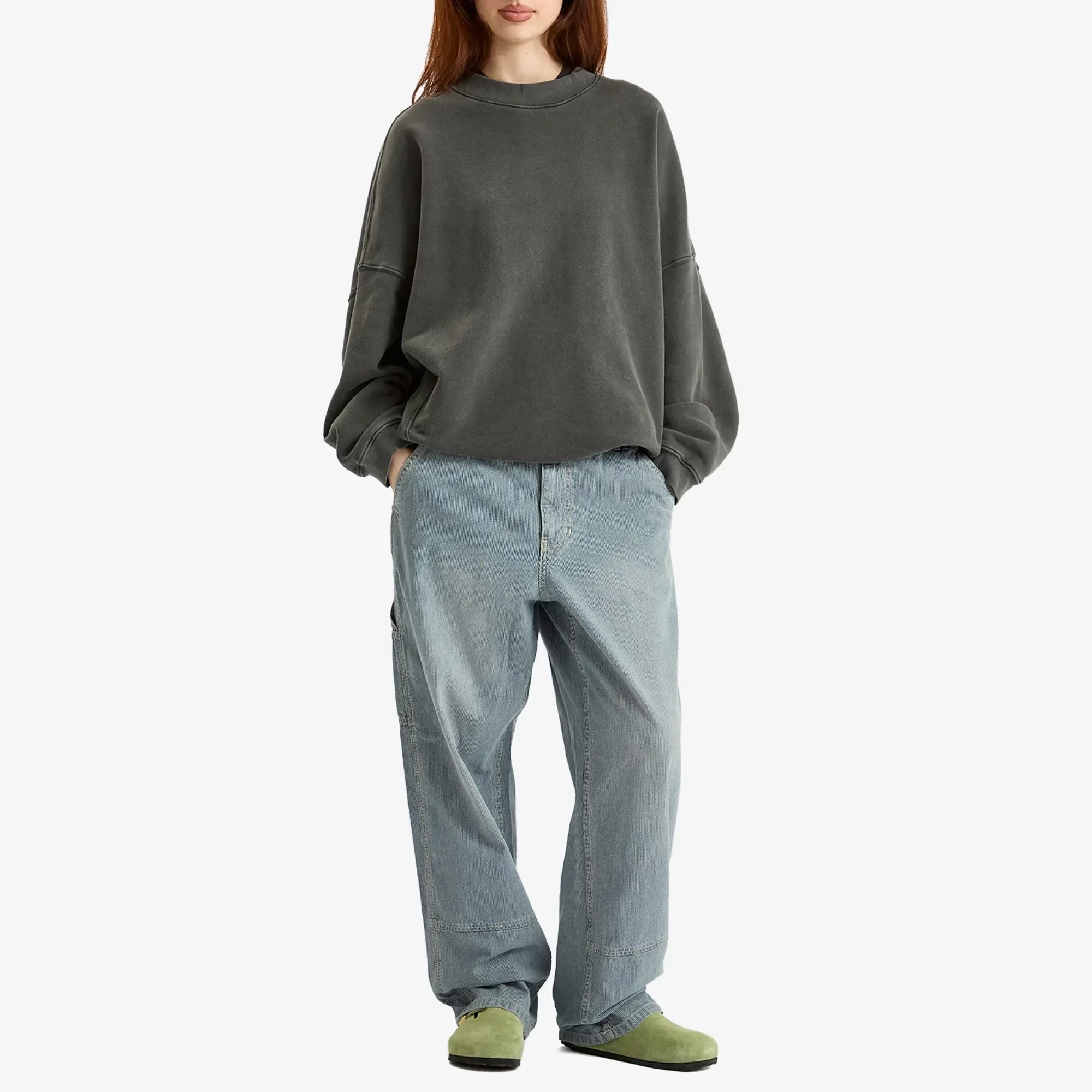 Gramicci Women's Japanese Hickory Denim Work Pant