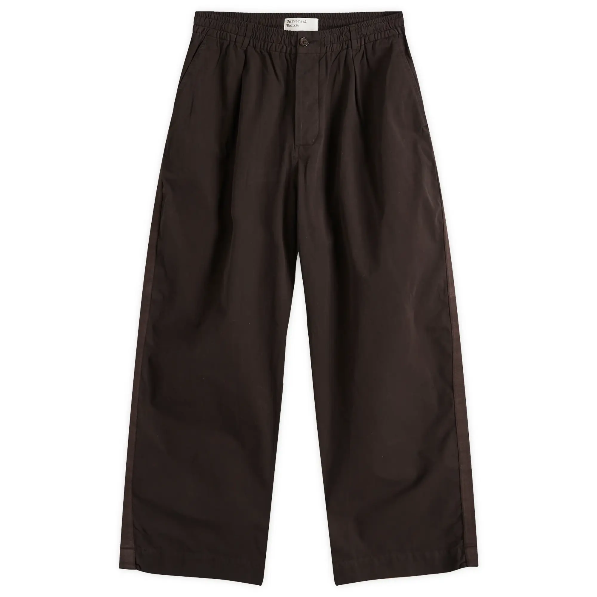 Universal Works Men's Summer Canvas Oxford Pant Licorice