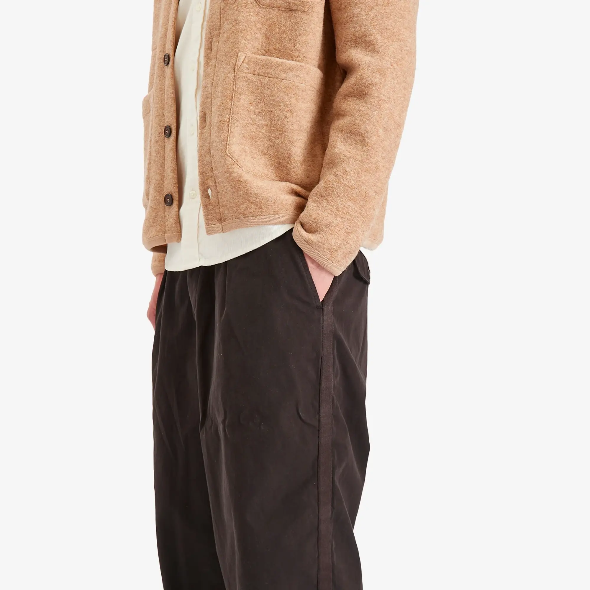 Universal Works Men's Summer Canvas Oxford Pant Licorice