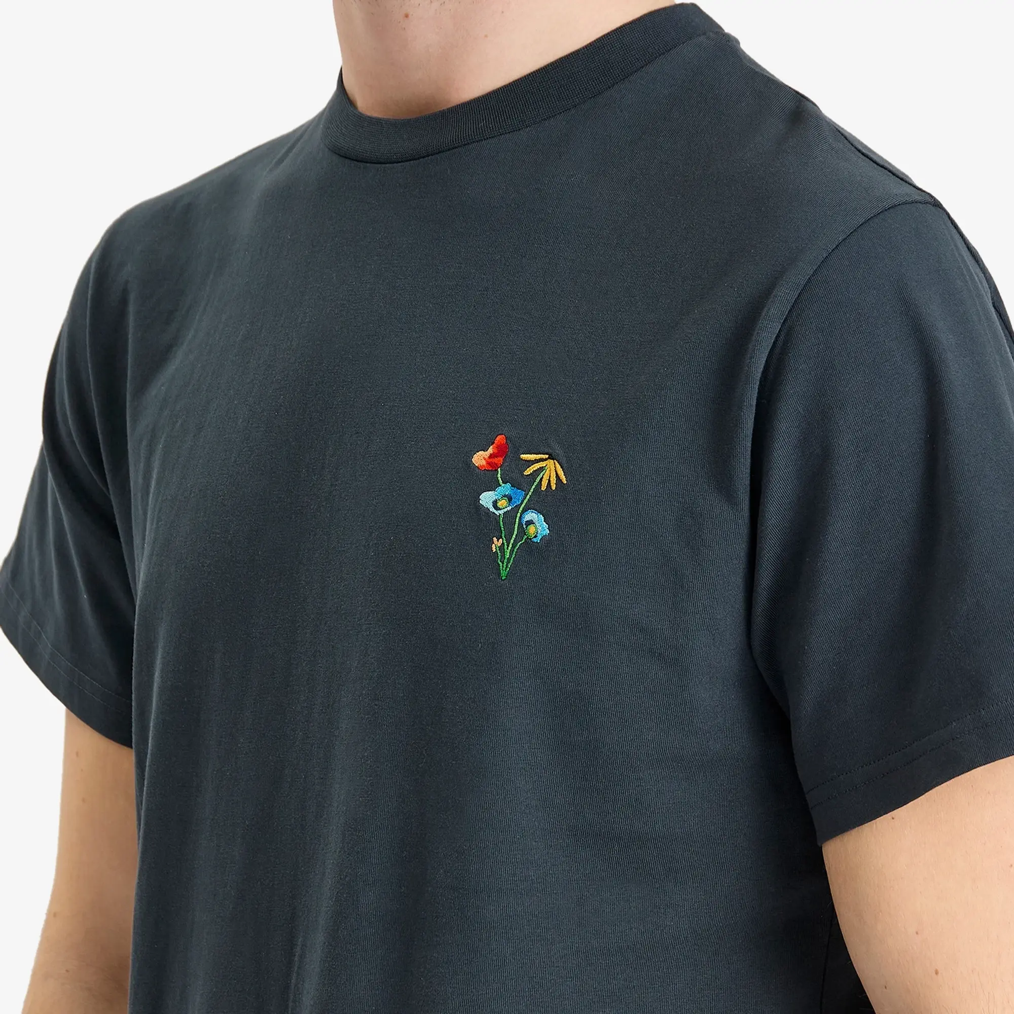 Foret Men's Element T-Shirt Navy Flower
