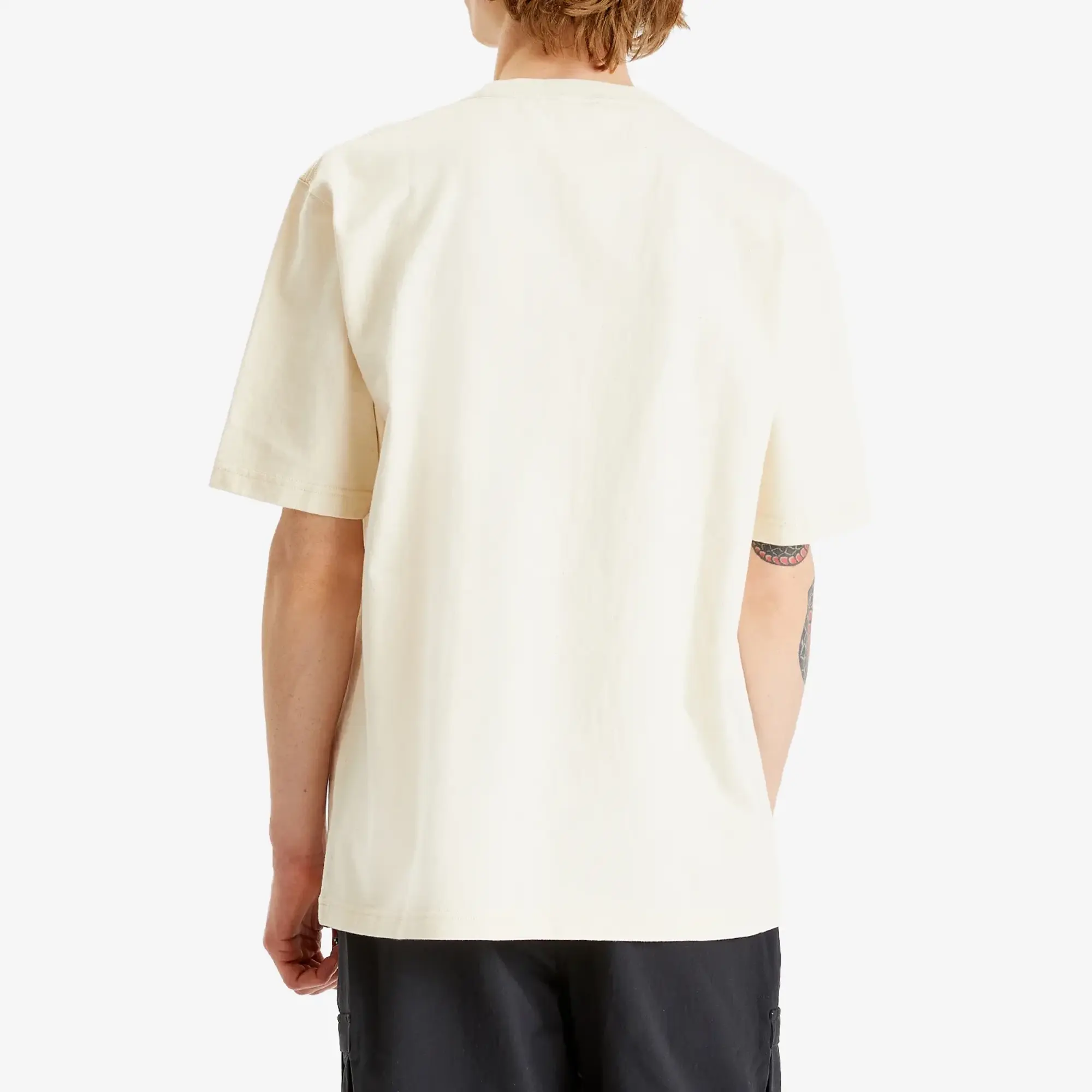 Asics Snow Peak Men's Recycled Cotton Heavy T-Shirt Ecru