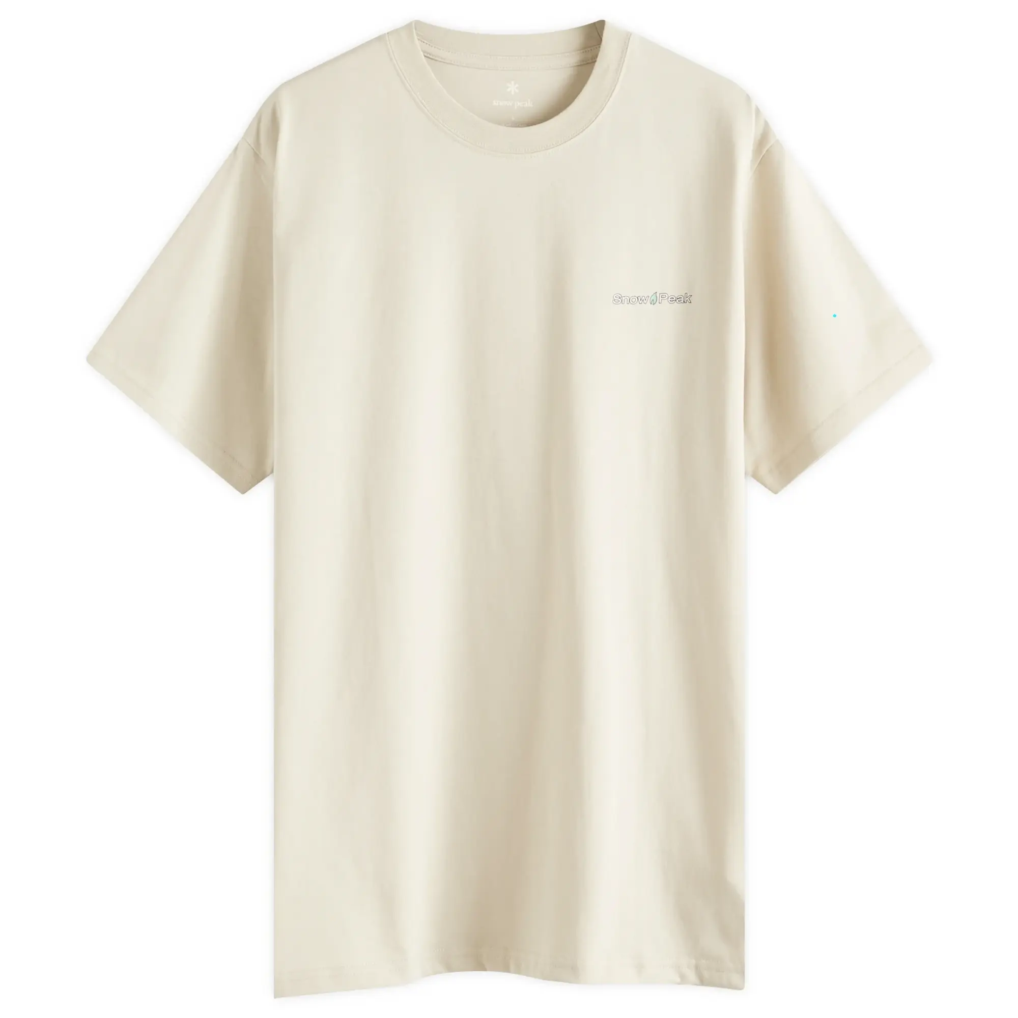 Snow Peak Men's Warm Oneself T-Shirt Light Beige