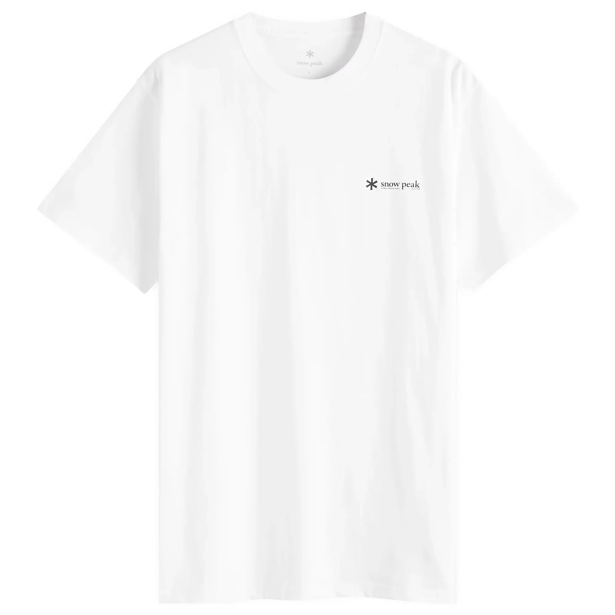 Snow Peak Men's Snow Peak Men's Logo T-Shirt White