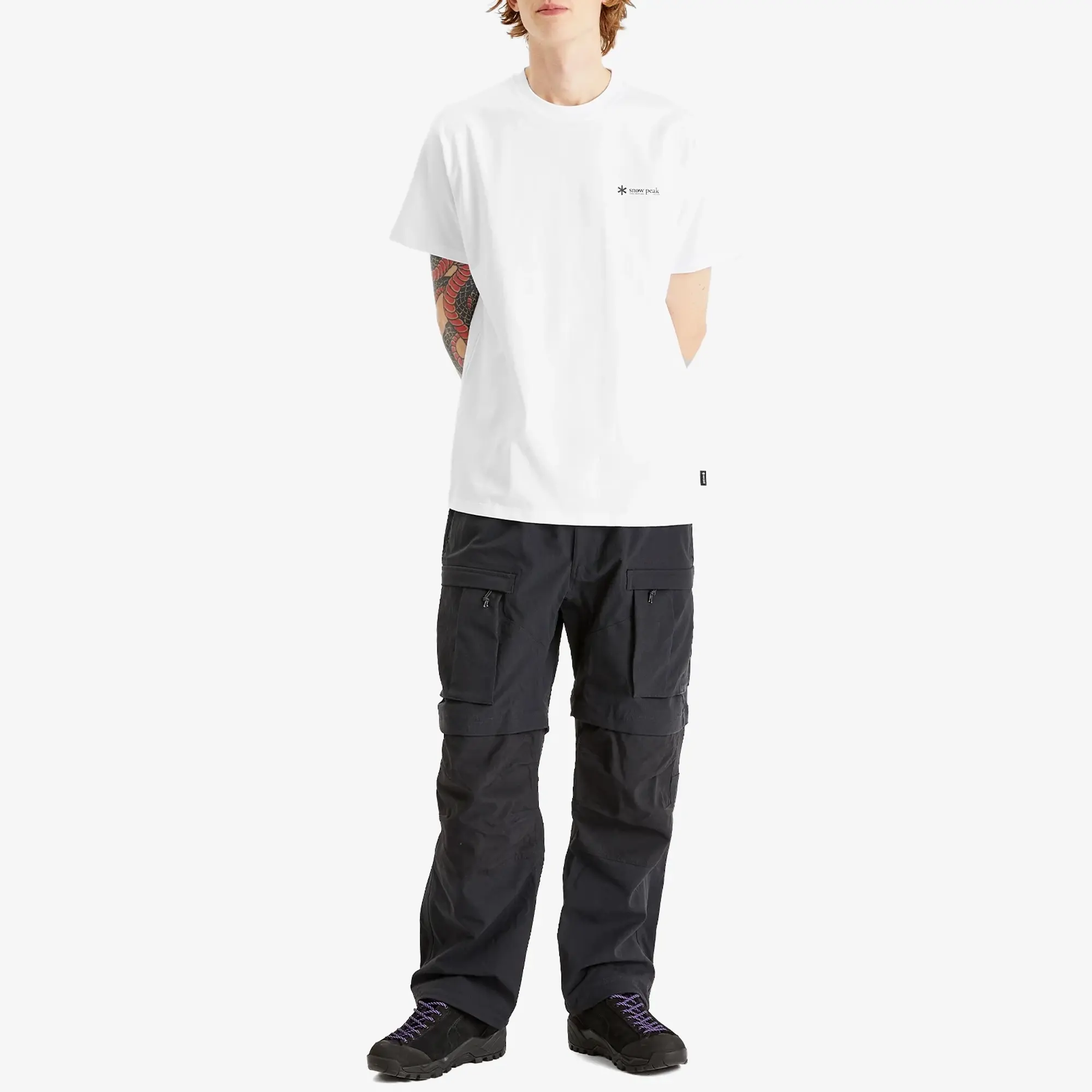 Snow Peak Men's Snow Peak Men's Logo T-Shirt White