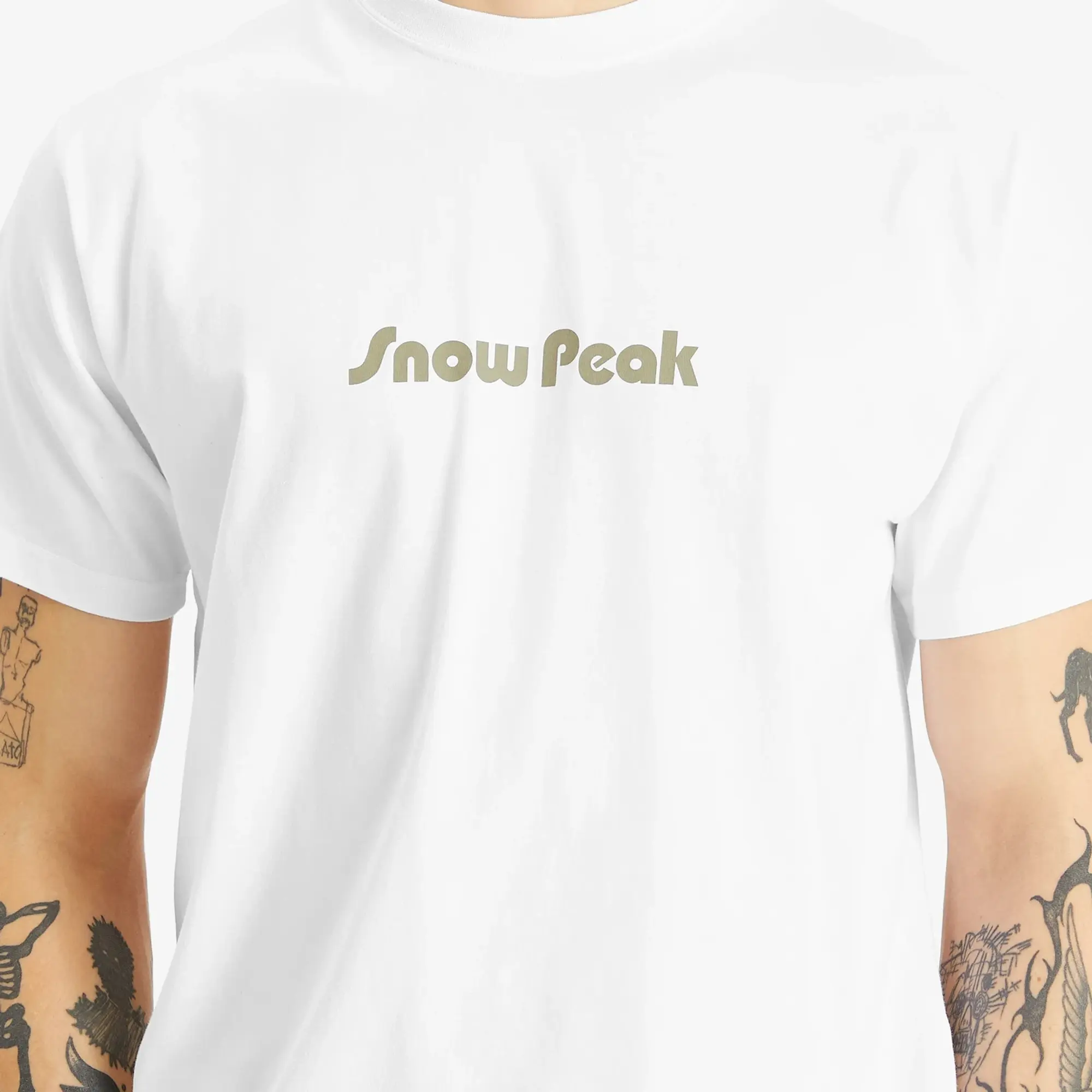 Snow Peak Men's Unwind T-Shirt White