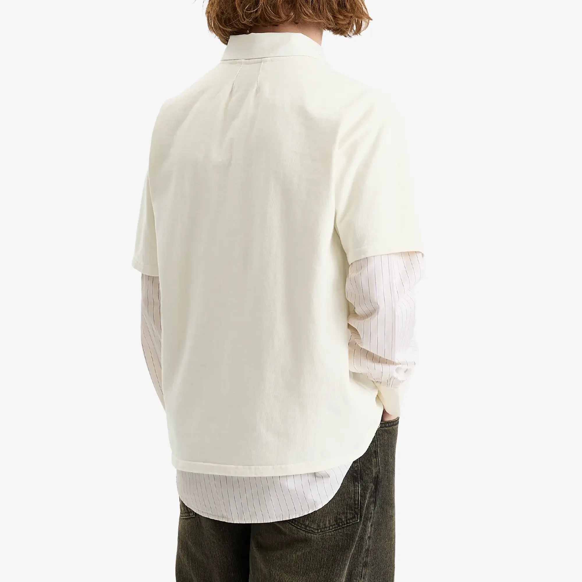 Rhude Men's French Riviera T-Shirt Vintage White