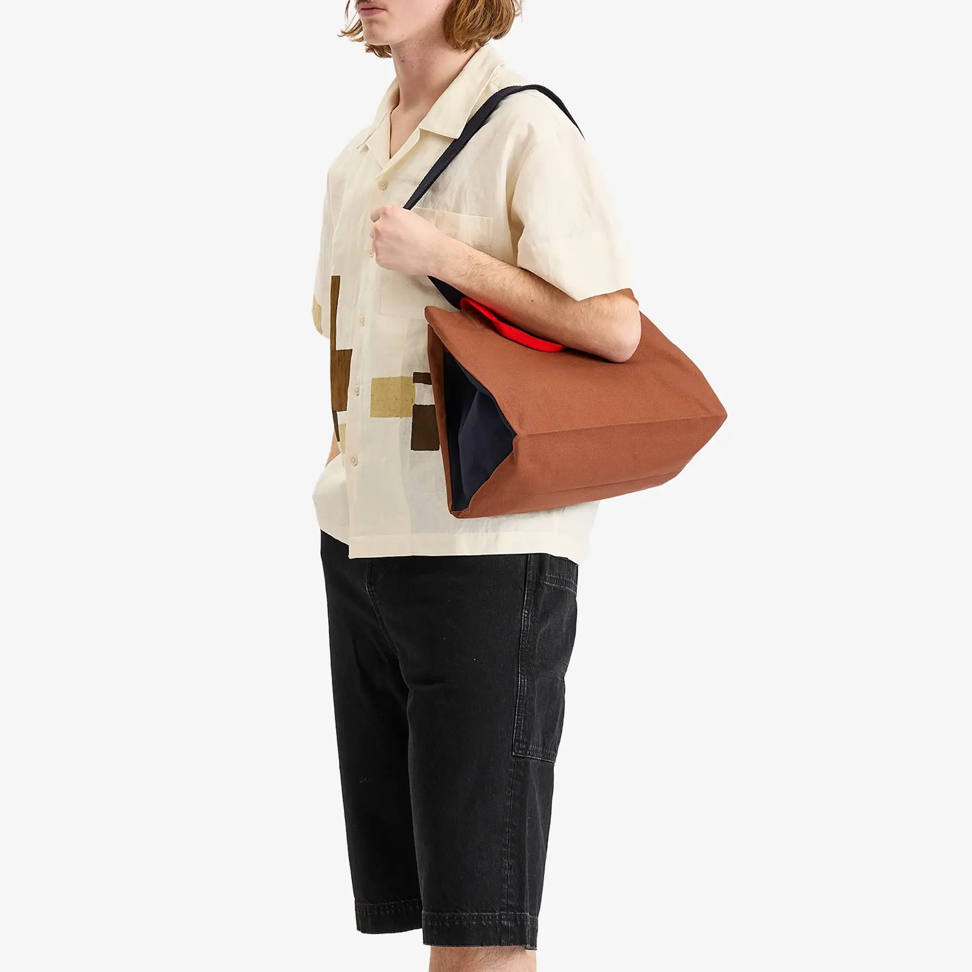 HAY Weekend Bag - Small Brown Multi