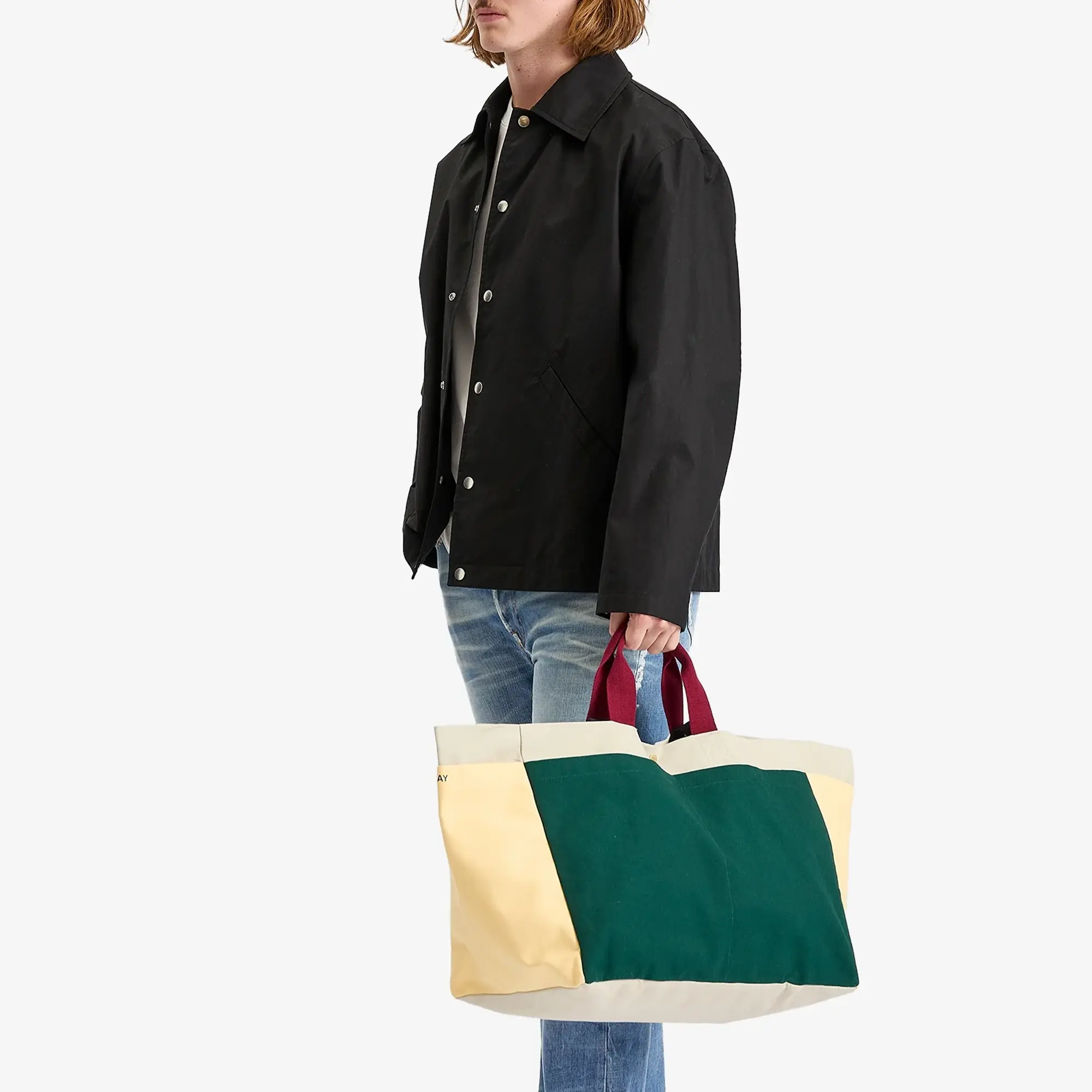 HAY Weekend Bag - Medium Dark Green Multi