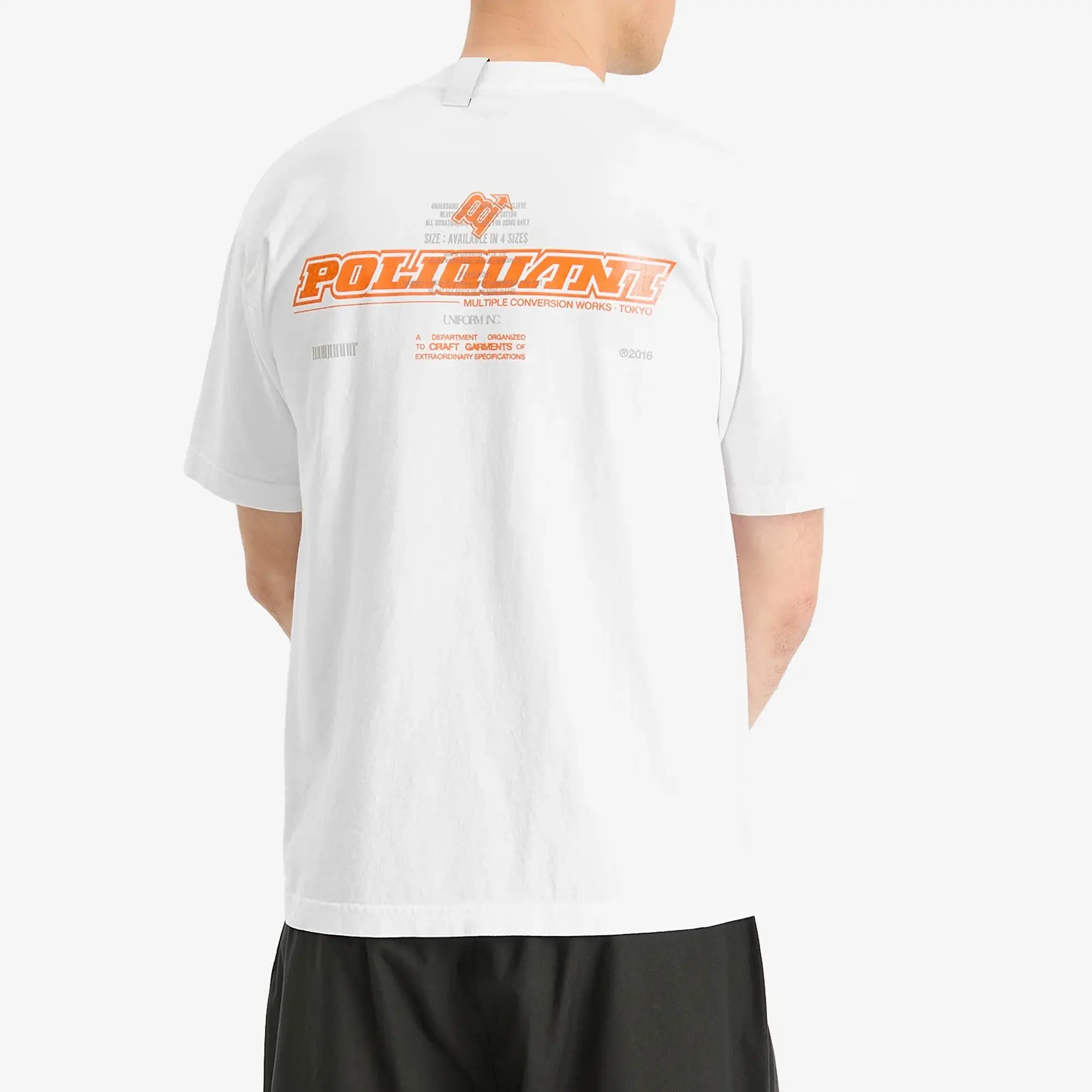 Poliquant Men's Mine T-Shirt White