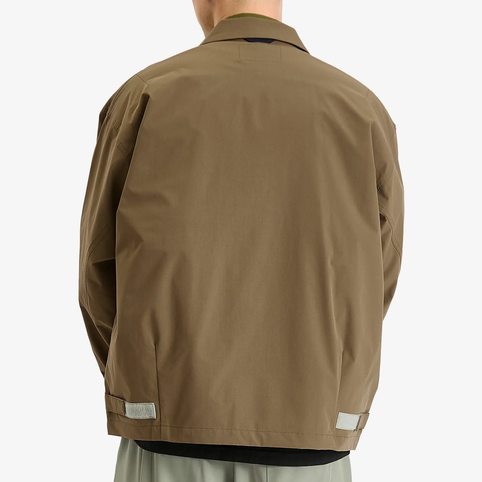 Poliquant Men's Deformed Large Pockets Fatigue Tracker Jacket Olive