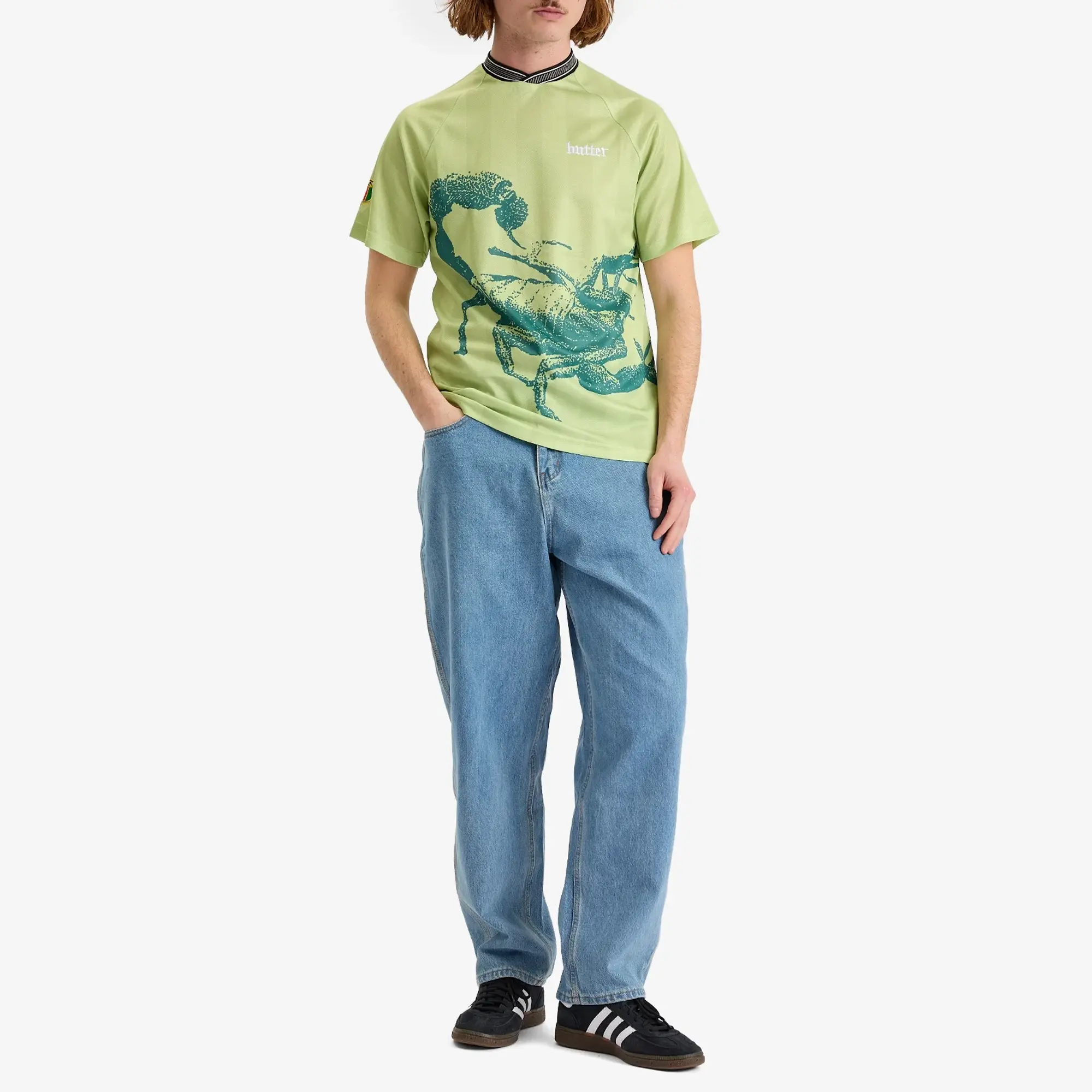 Butter Goods Men's Scorpion Jersey Pistachio