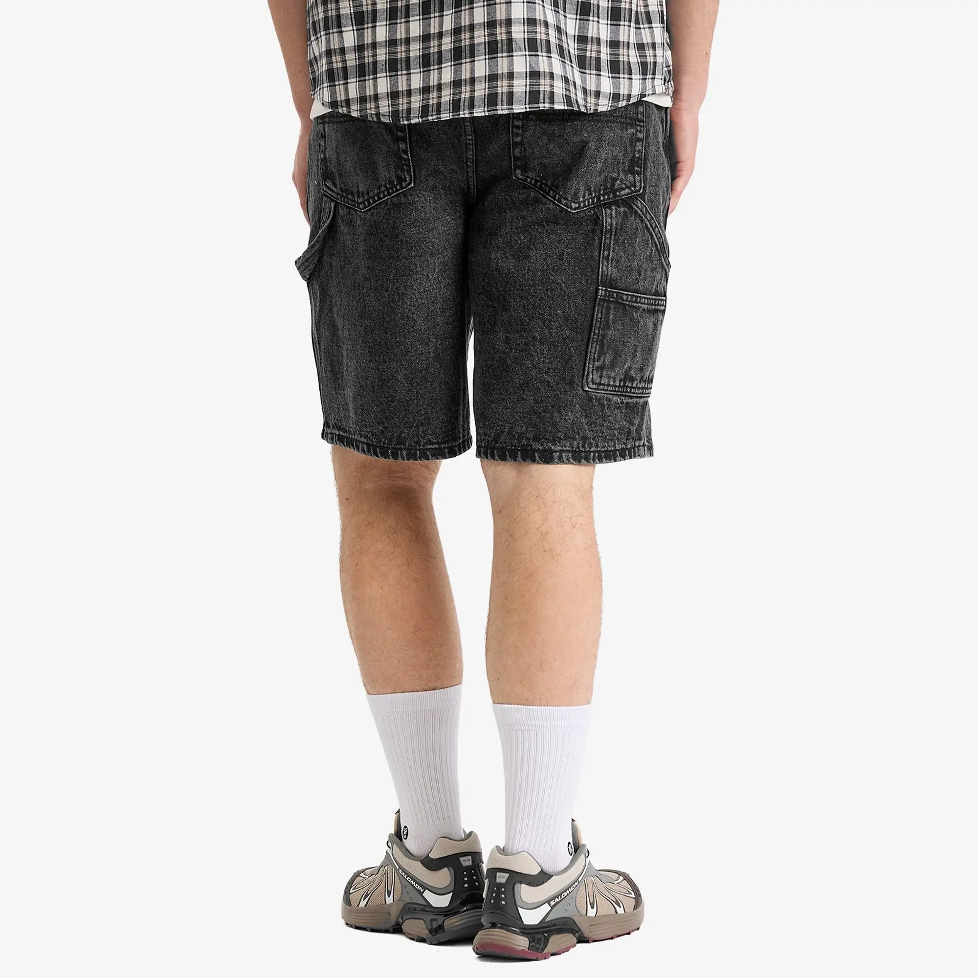 Butter Goods Men's Weathergear Denim Shorts Faded Black