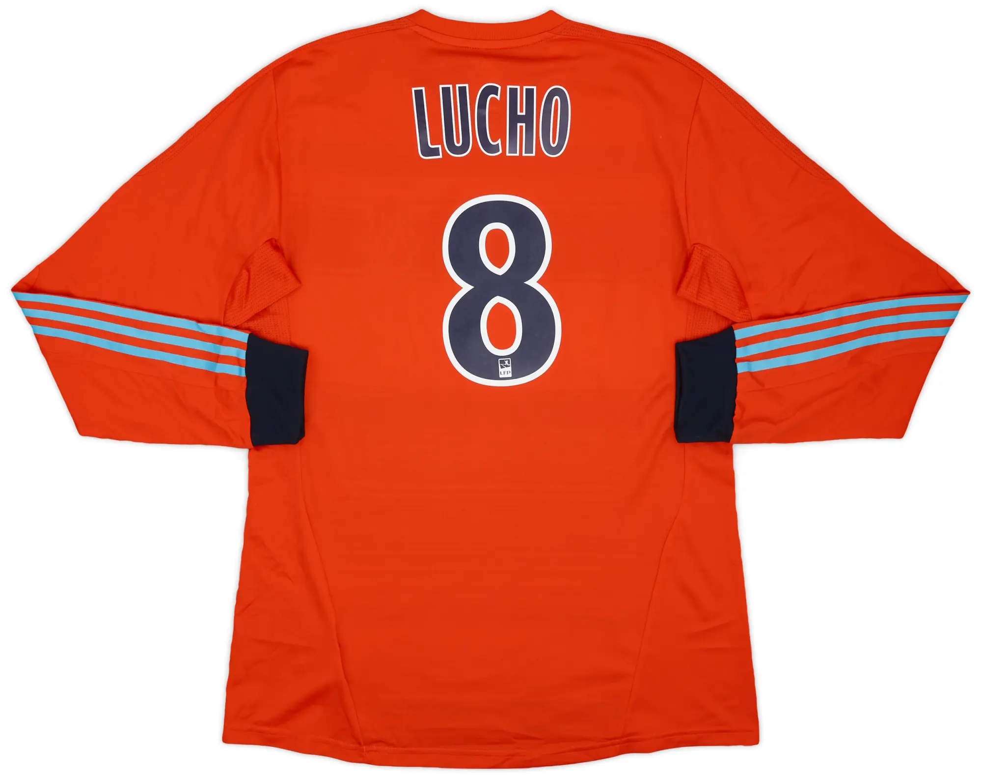 adidas 2011-12 Olympique Marseille Third L/S Shirt Lucho #8 (XL)