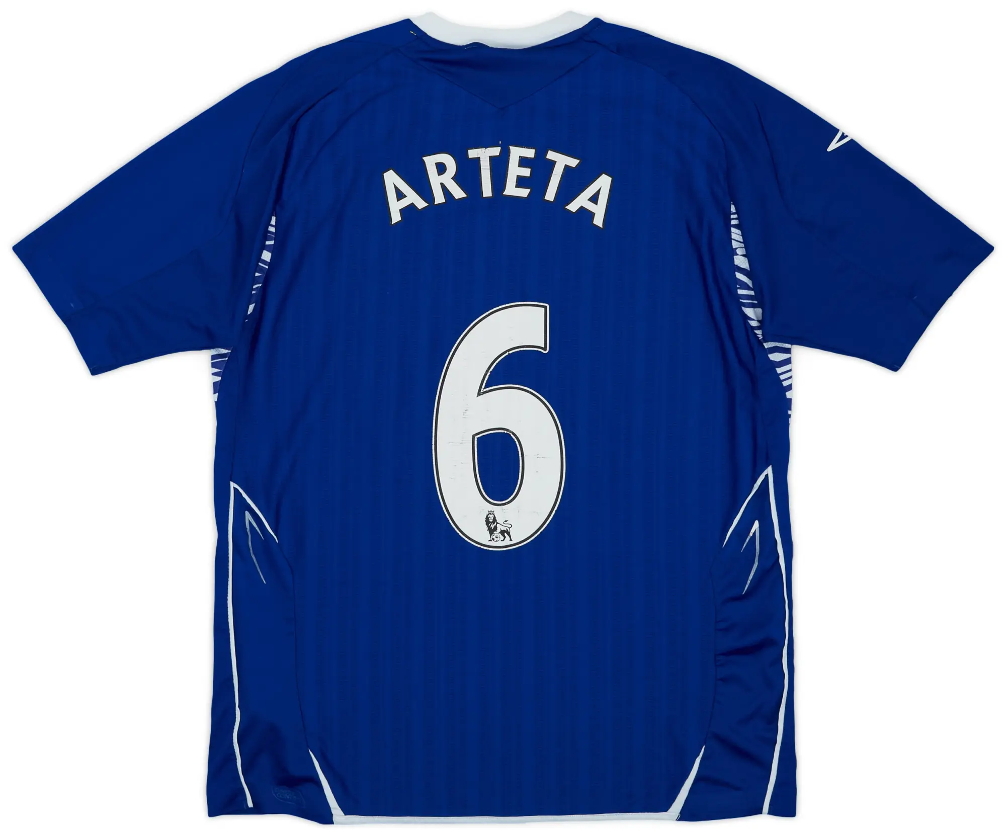 Umbro 2007-08 Everton Home Shirt Arteta #6 - 6/10 - (M)