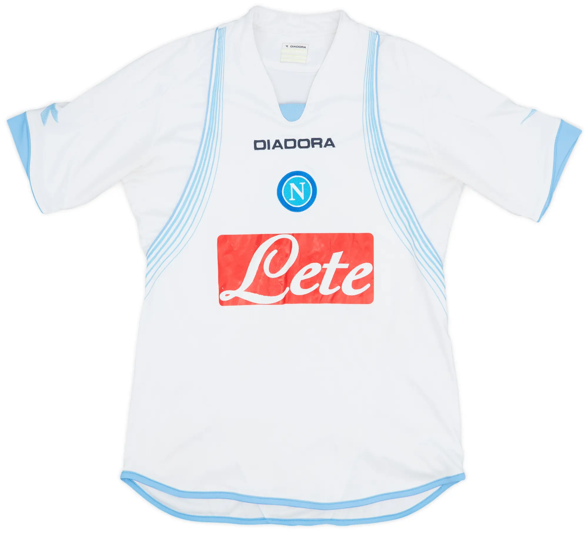 Diadora 2007-08 Napoli Third Shirt - 6/10 - (M)