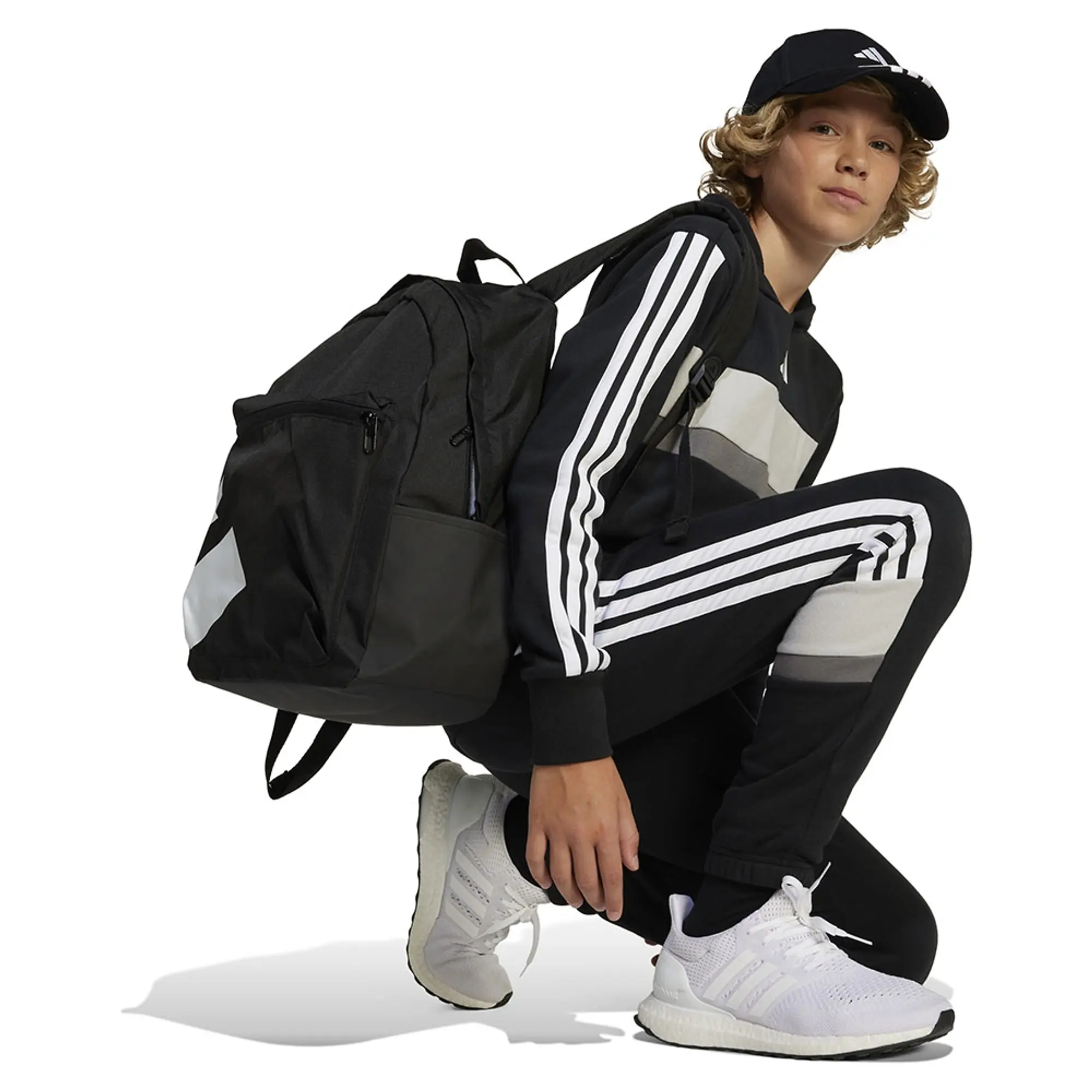 adidas SEASONAL ESSENTIALS TIBERIO 3 STRIPES FLEECE PANT