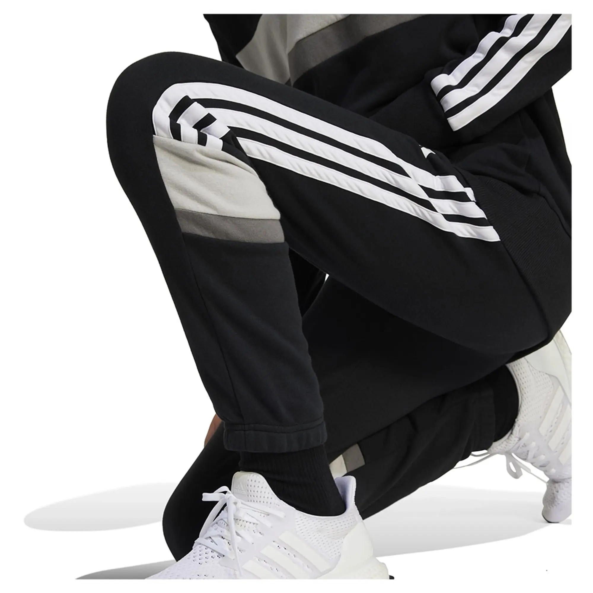 adidas SEASONAL ESSENTIALS TIBERIO 3 STRIPES FLEECE PANT
