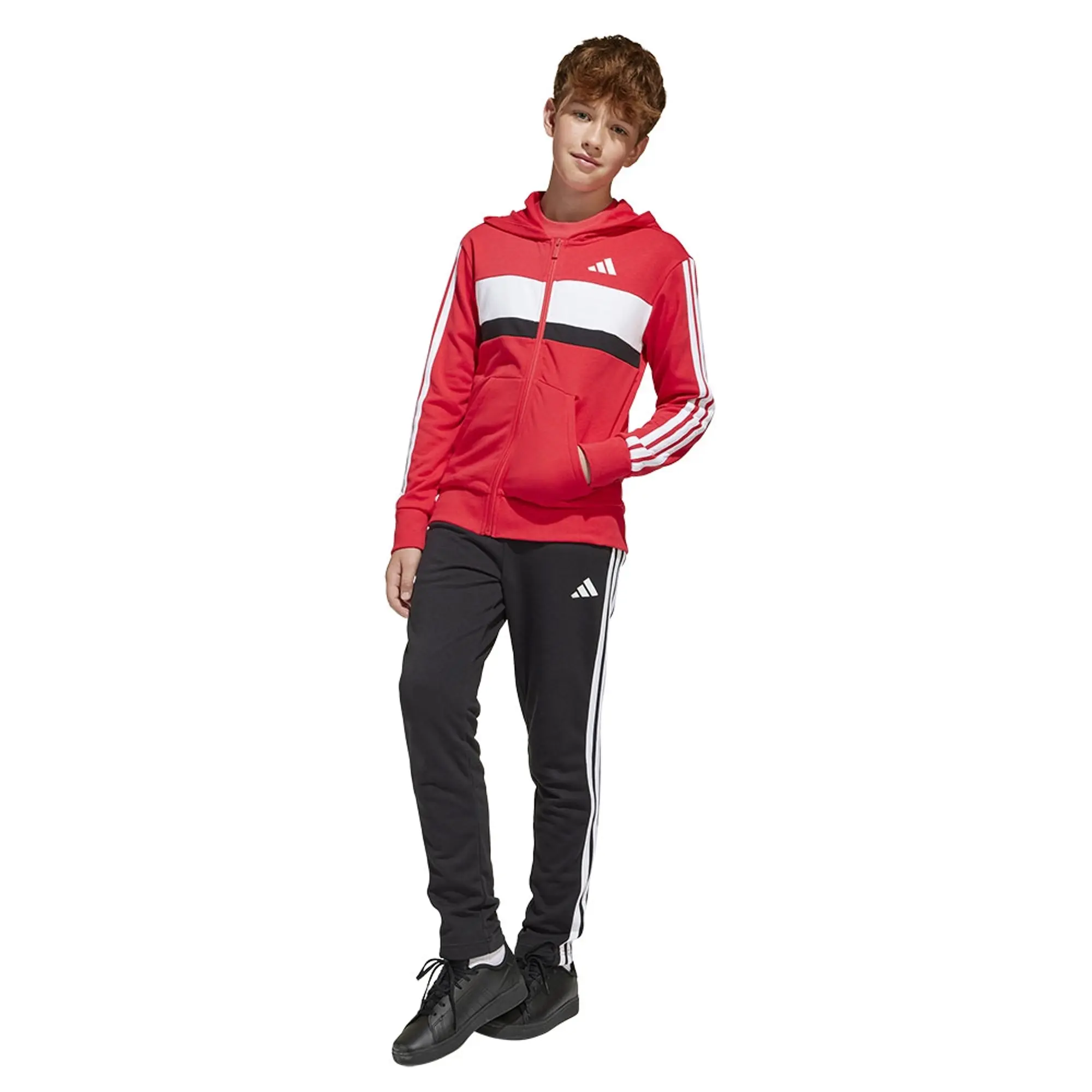 adidas SEASONAL ESSENTIALS TIBERIO 3 STRIPES FRENCH TERRY