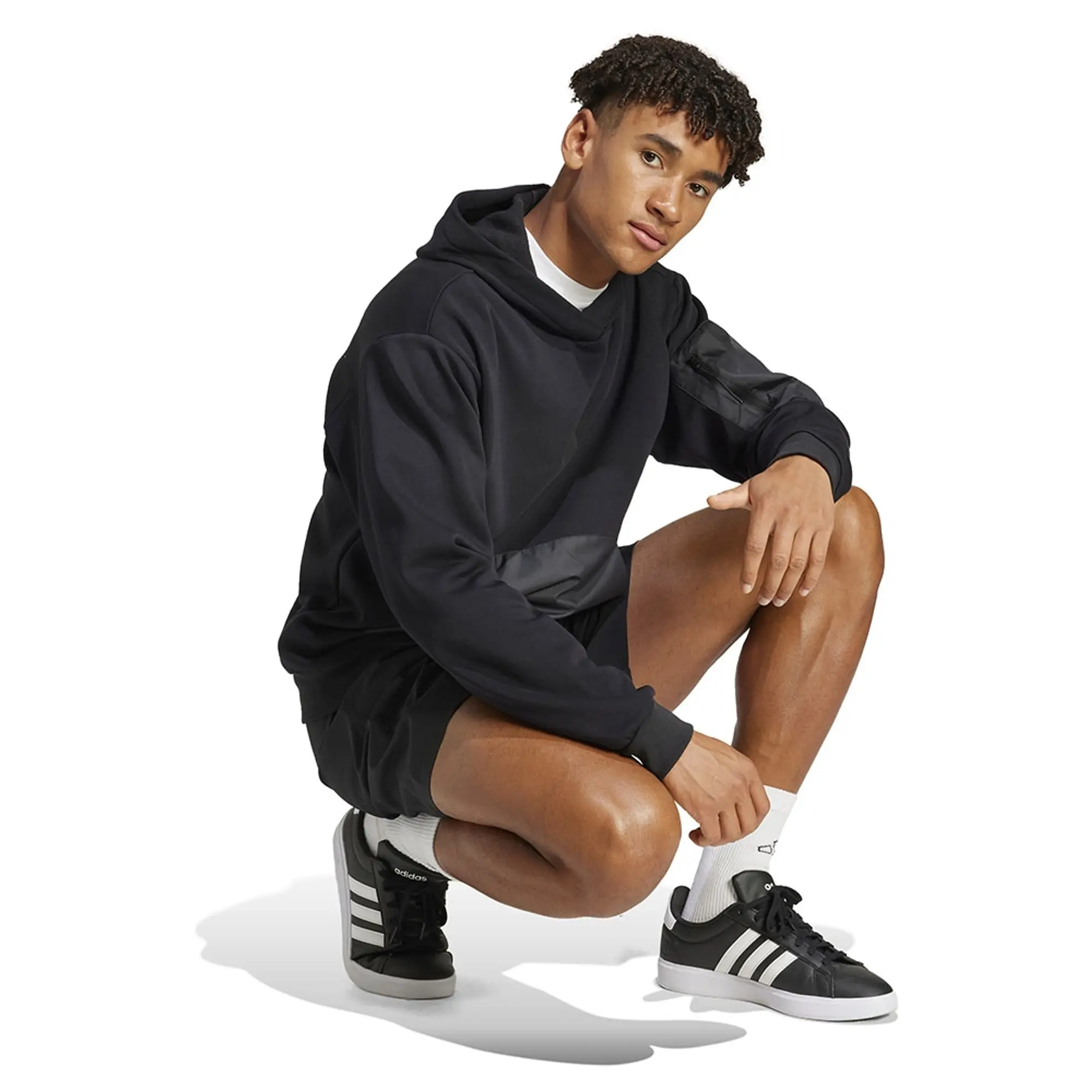 adidas City Escape Fleece Hoodie