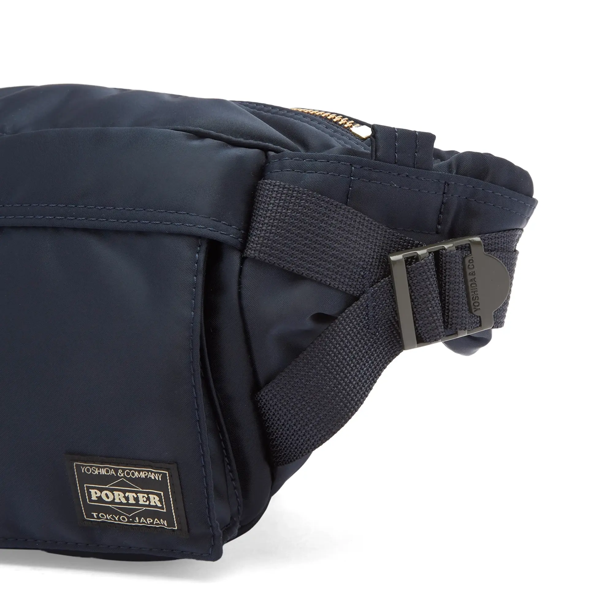 Porter-Yoshida & Co. Tanker Waist Bag - Small Navy