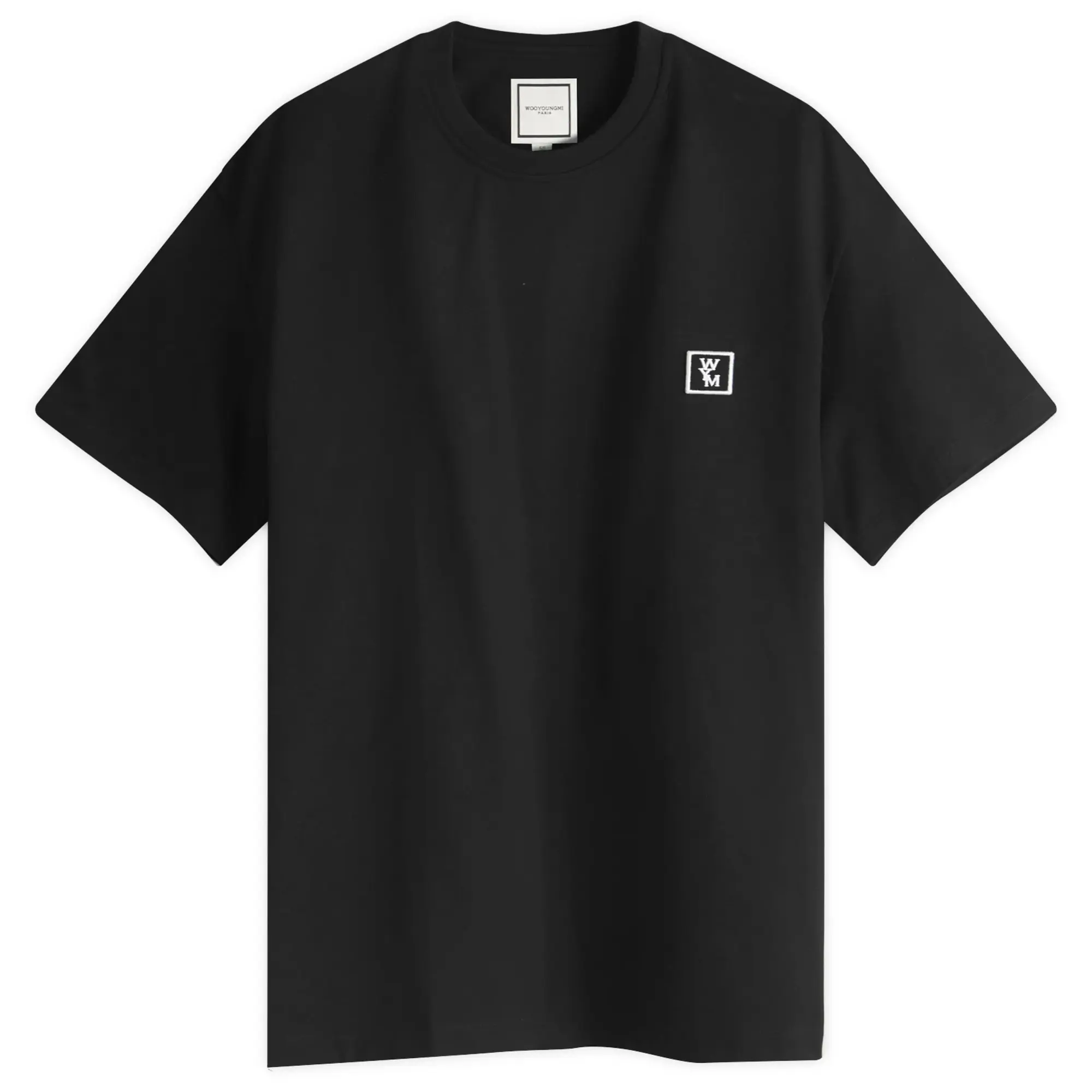 Wooyoungmi Men's Back Logo T-Shirt Black
