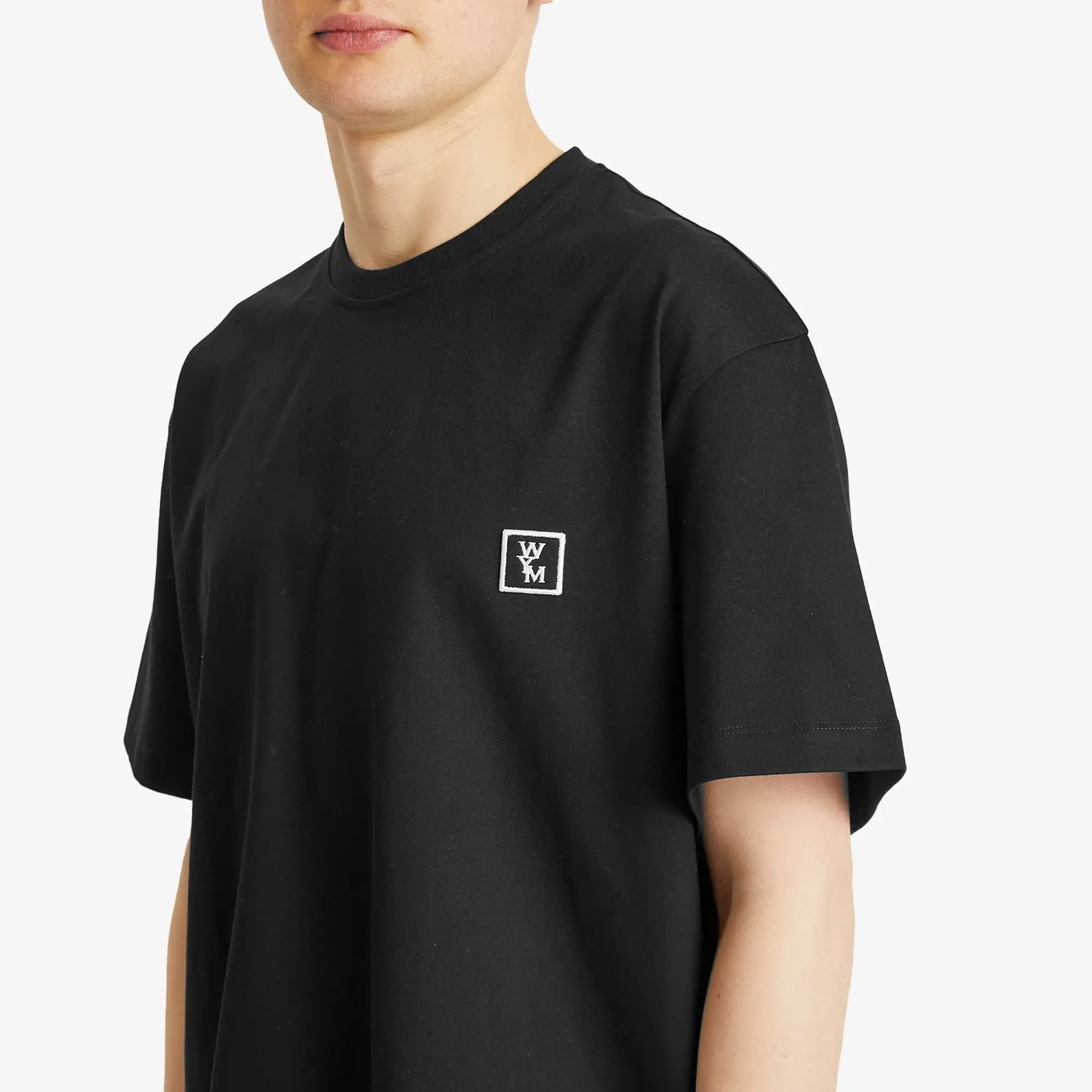 Wooyoungmi Men's Back Logo T-Shirt Black