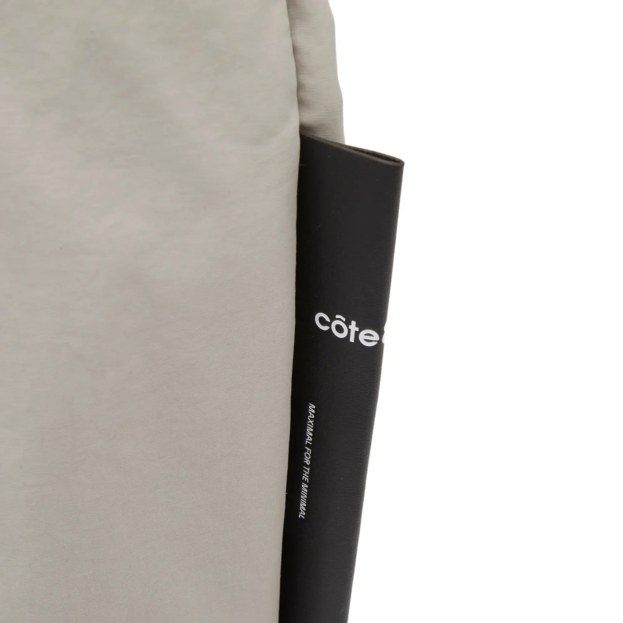 Cote&Ciel Hyco S Smooth Cross Body Bag Light Grey