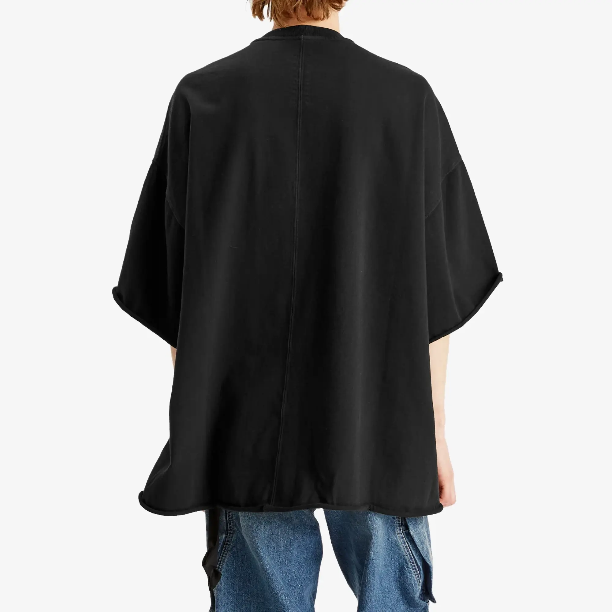 Rick Owens DRKSHDW Men's Tommy T-Shirt Black/Milk