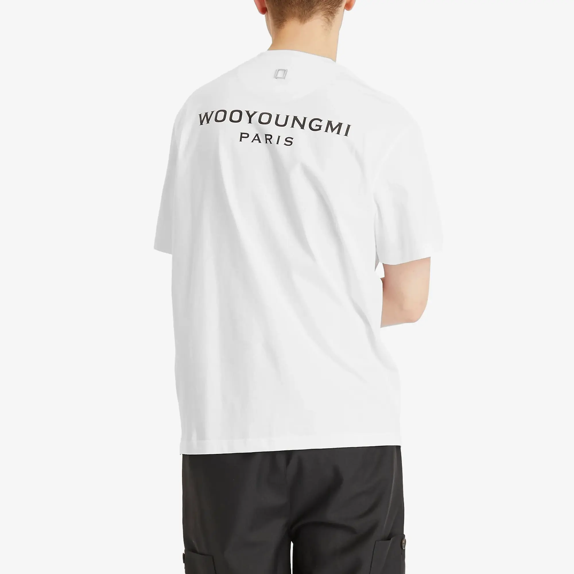 Wooyoungmi Men's Back Logo T-Shirt White